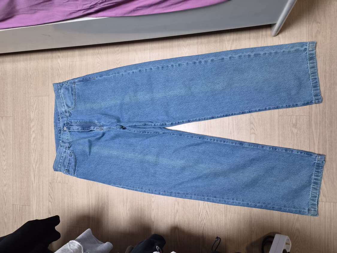 칼하트 WIP 랜든 팬츠 블루 헤비 스톤 워시 31 상품이미지3