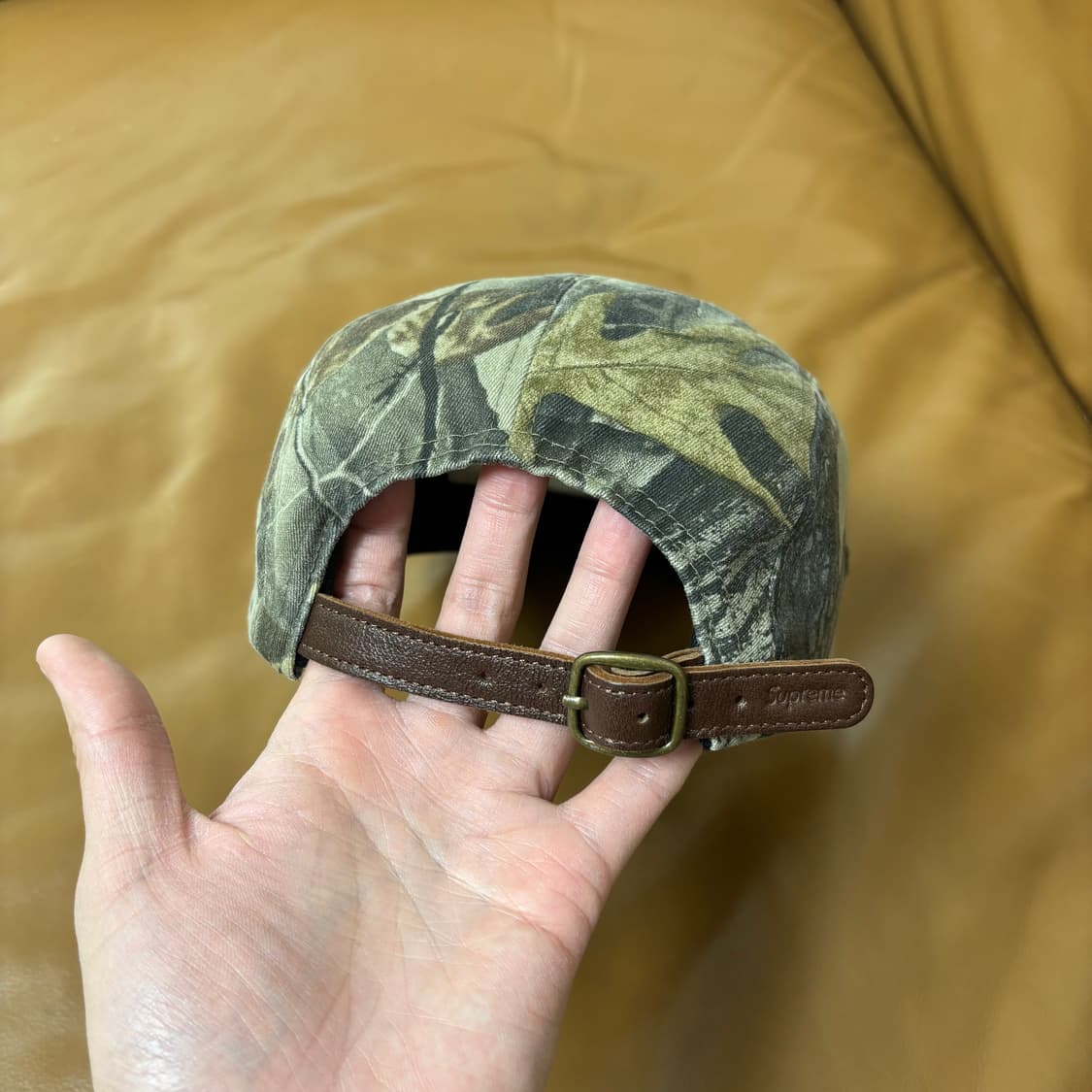 슈프림 캠프캡 모자 박스로고 리얼트리 카모 상품이미지7