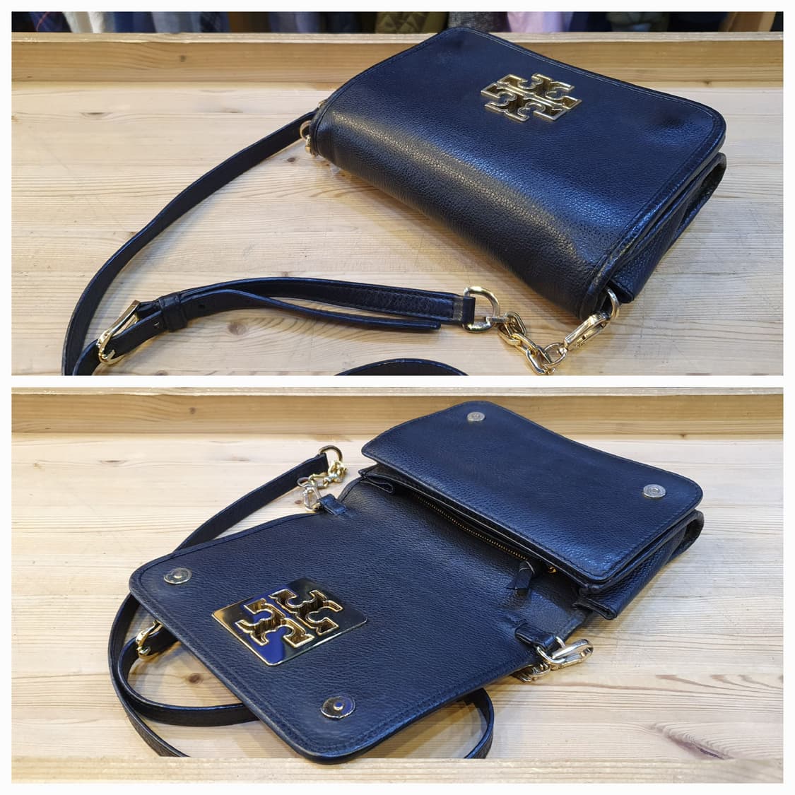 토리버치 레더 크로스백 상품이미지4