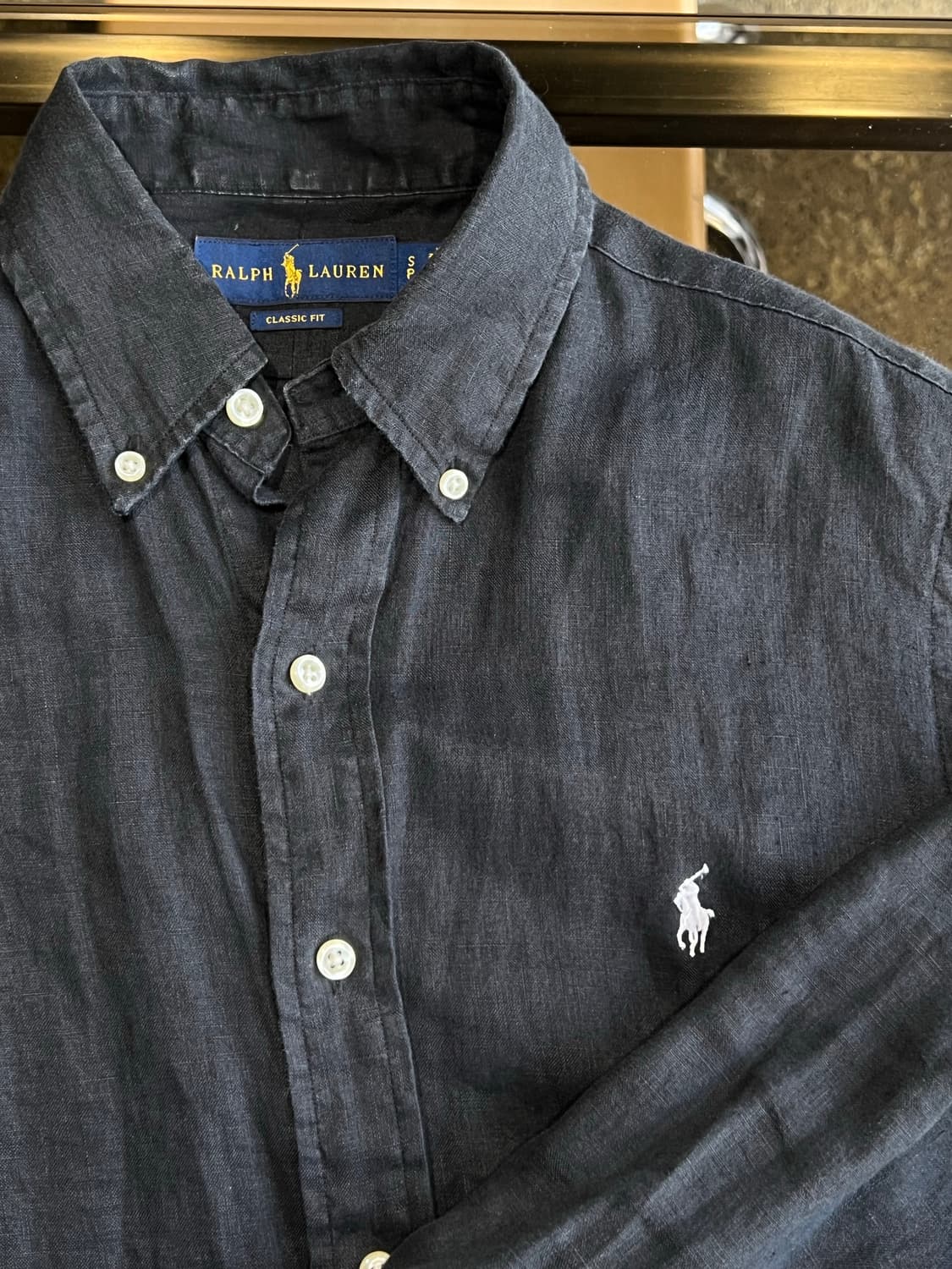 폴로) 린넨 셔츠 남성 s 상품이미지2