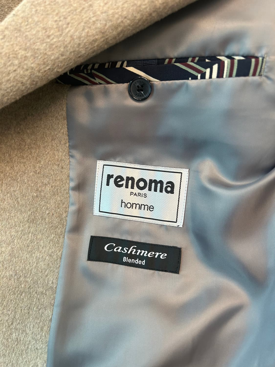 레노마 울/캐시 혼방 체스터필드코트 상품이미지6