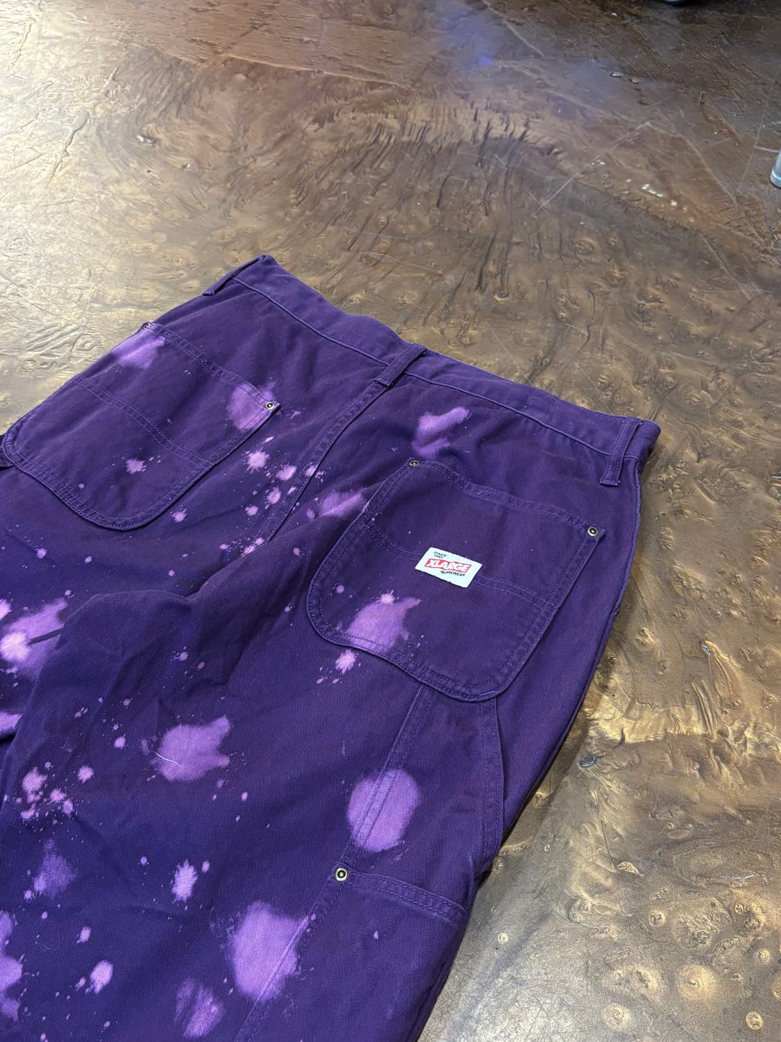 엑스라지 페인팅 코튼 팬츠 상품이미지5