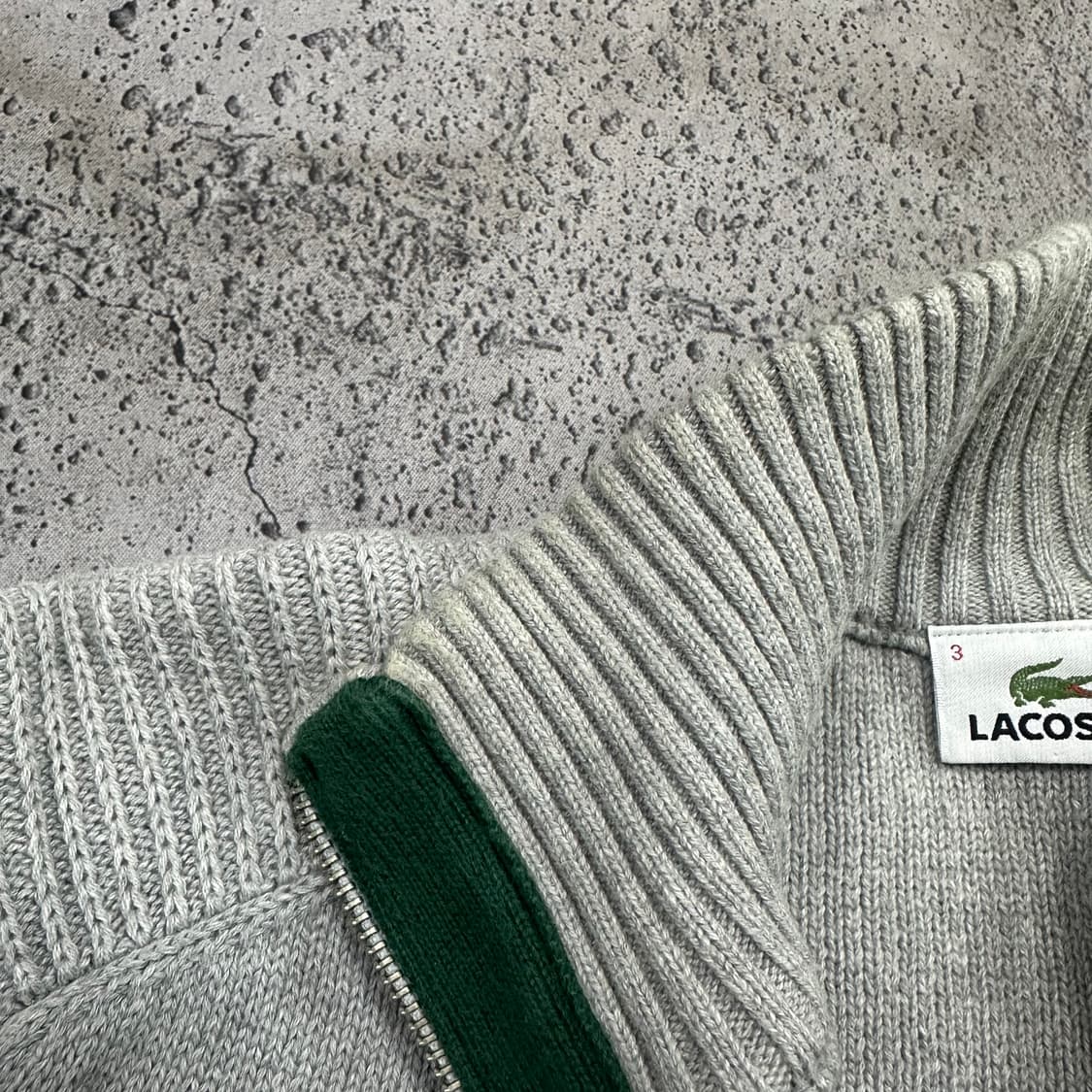 ✨ (바배) 라코스테 니트 집업  상품이미지10