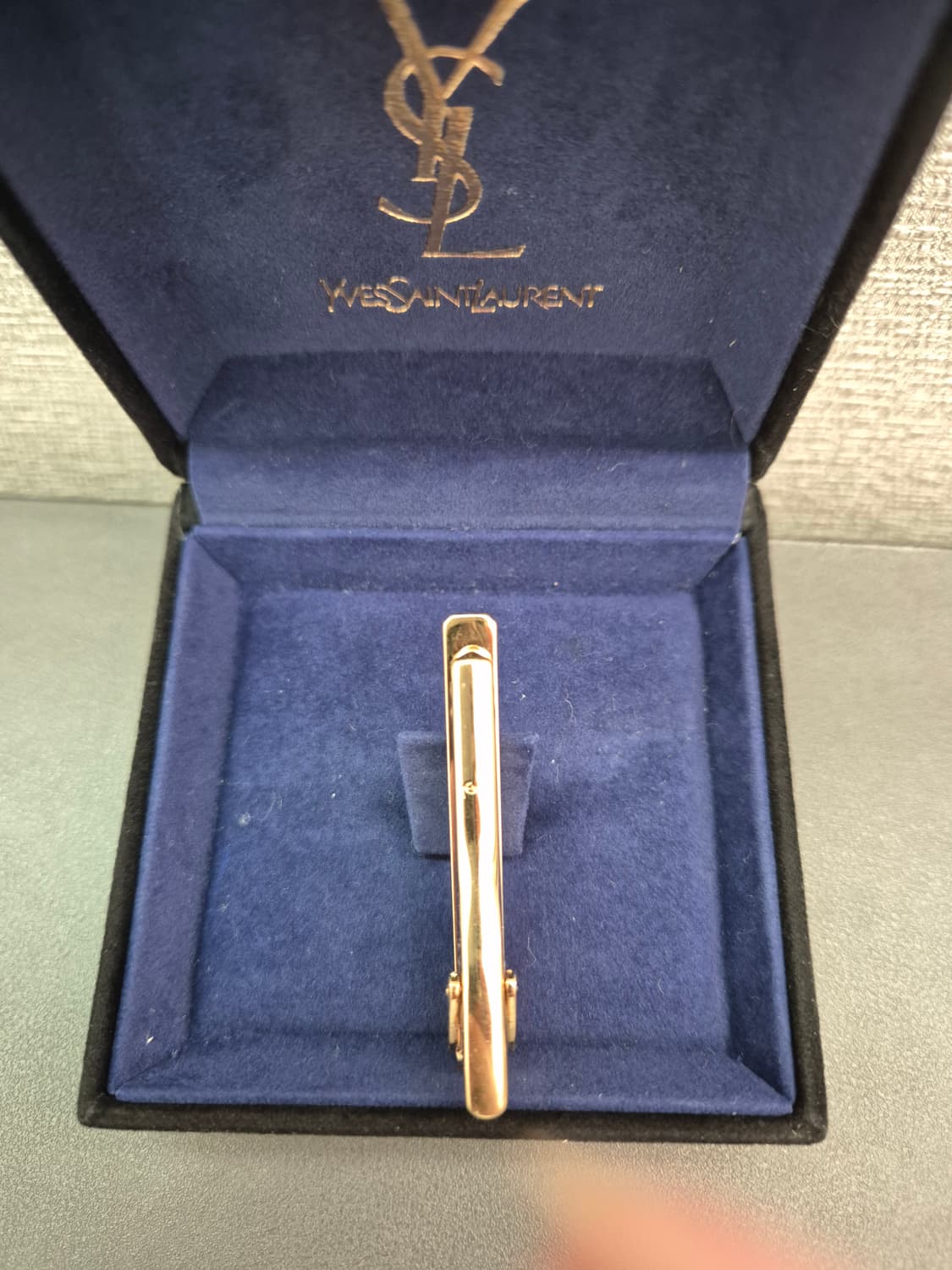 입생로랑 넥타이핀(케이스 포함) 상품이미지5