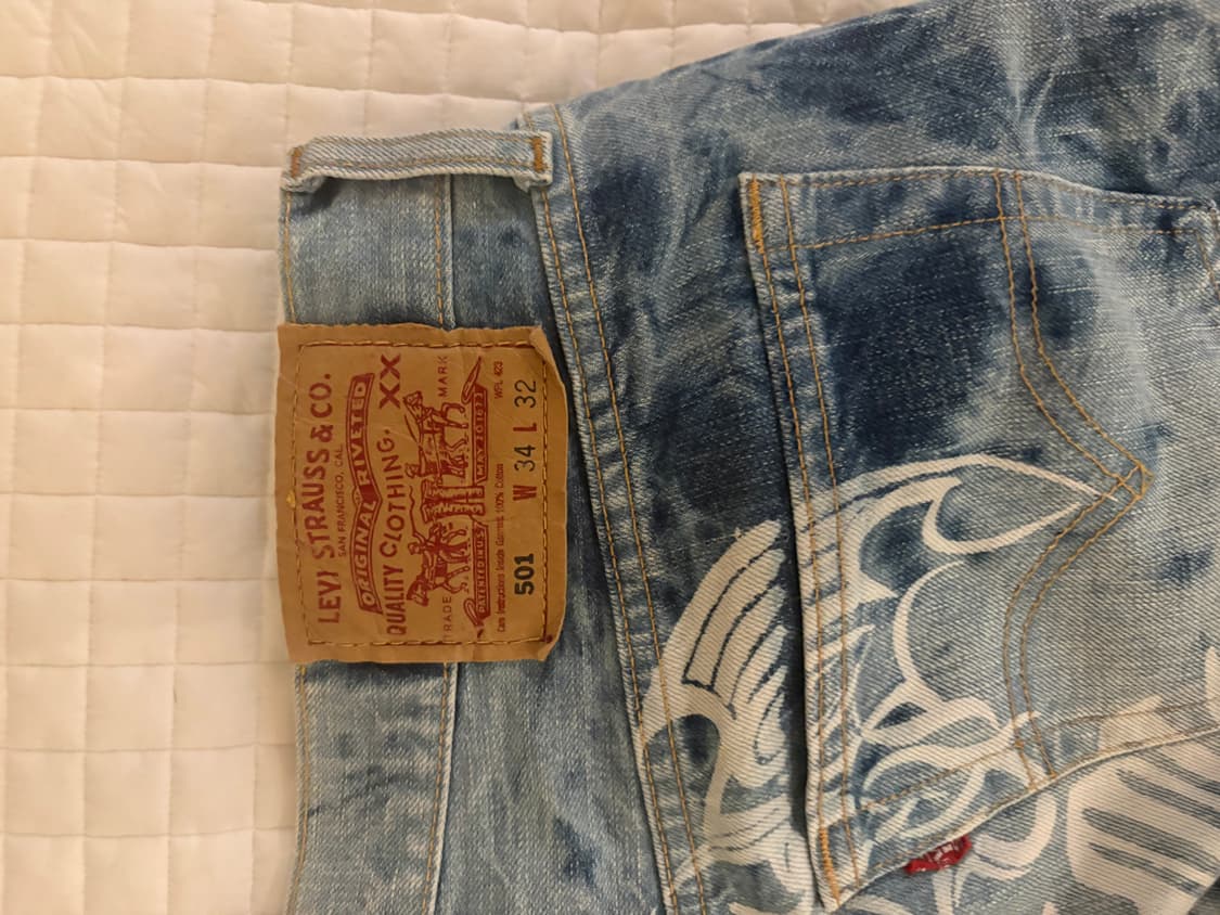 리바이스 빈티지 501 데님 진 상품이미지3