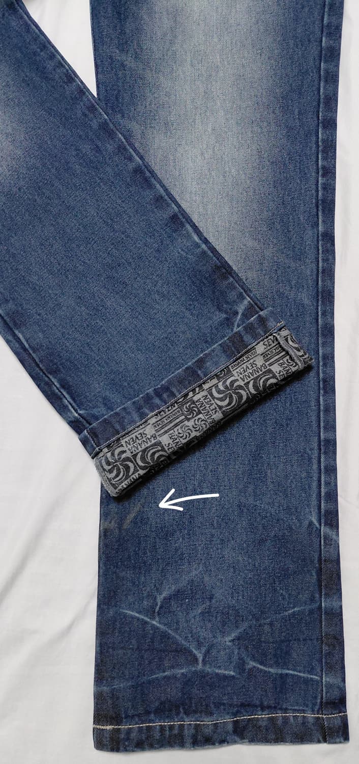 [32] BANANA SEVEN 빅로고 빈티지 데님 팬츠 상품이미지5