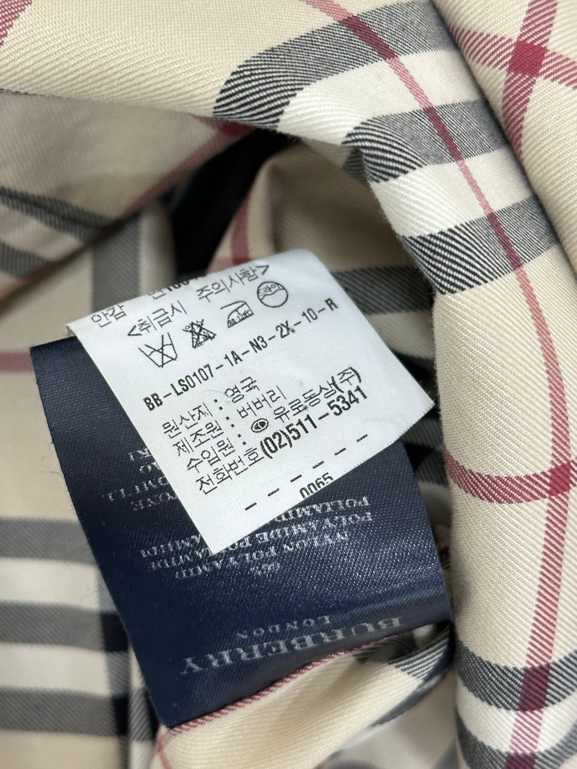 버버리 후드 코트 상품이미지8