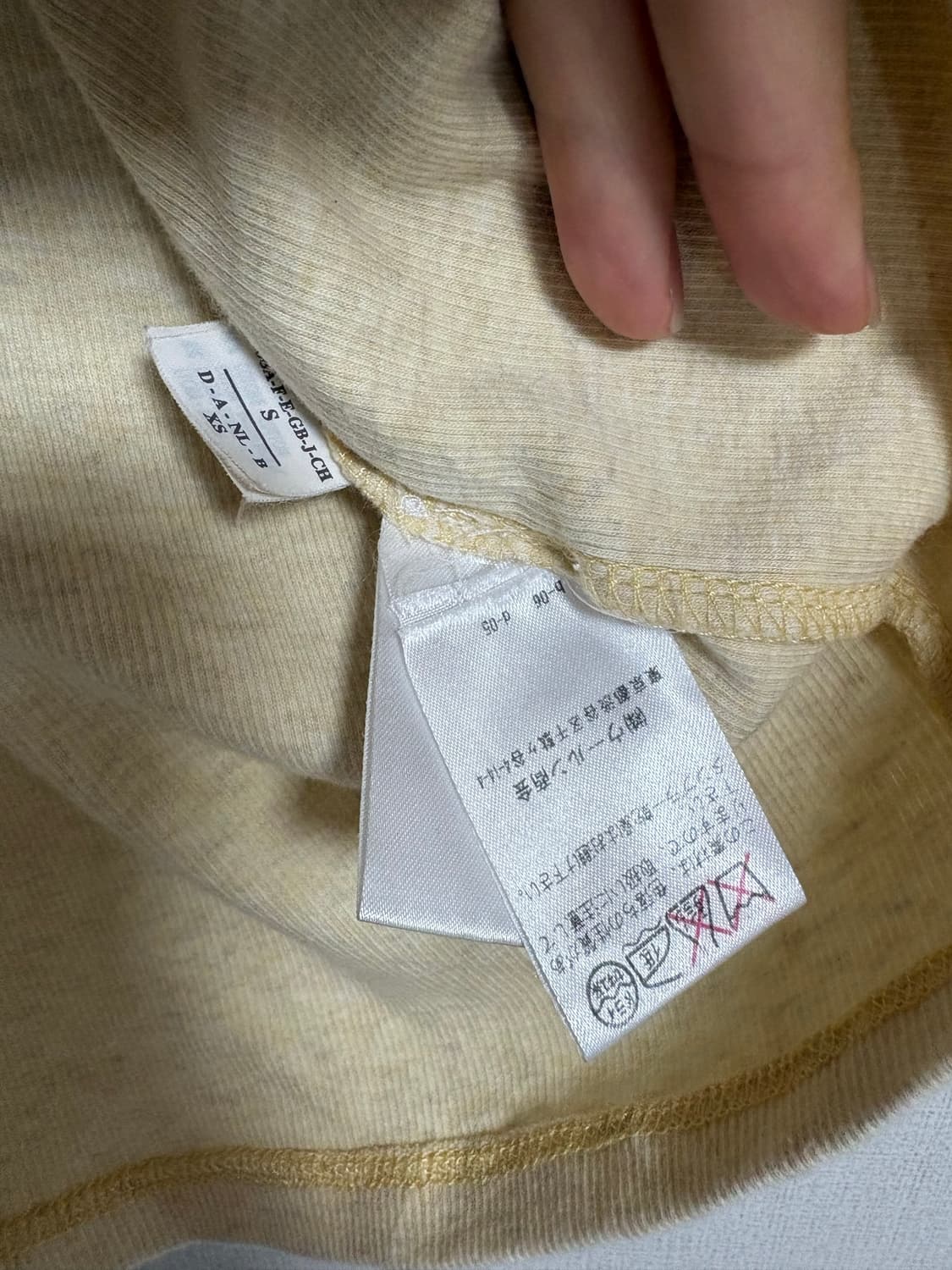 브루넬로 쿠치넬리 ribbed top 상의 s 상품이미지4
