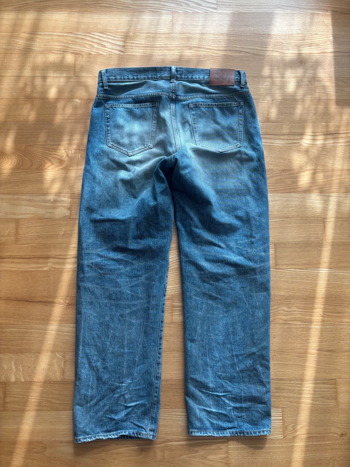 24ss슈프림 루즈핏디스트레스드 진 상품이미지8