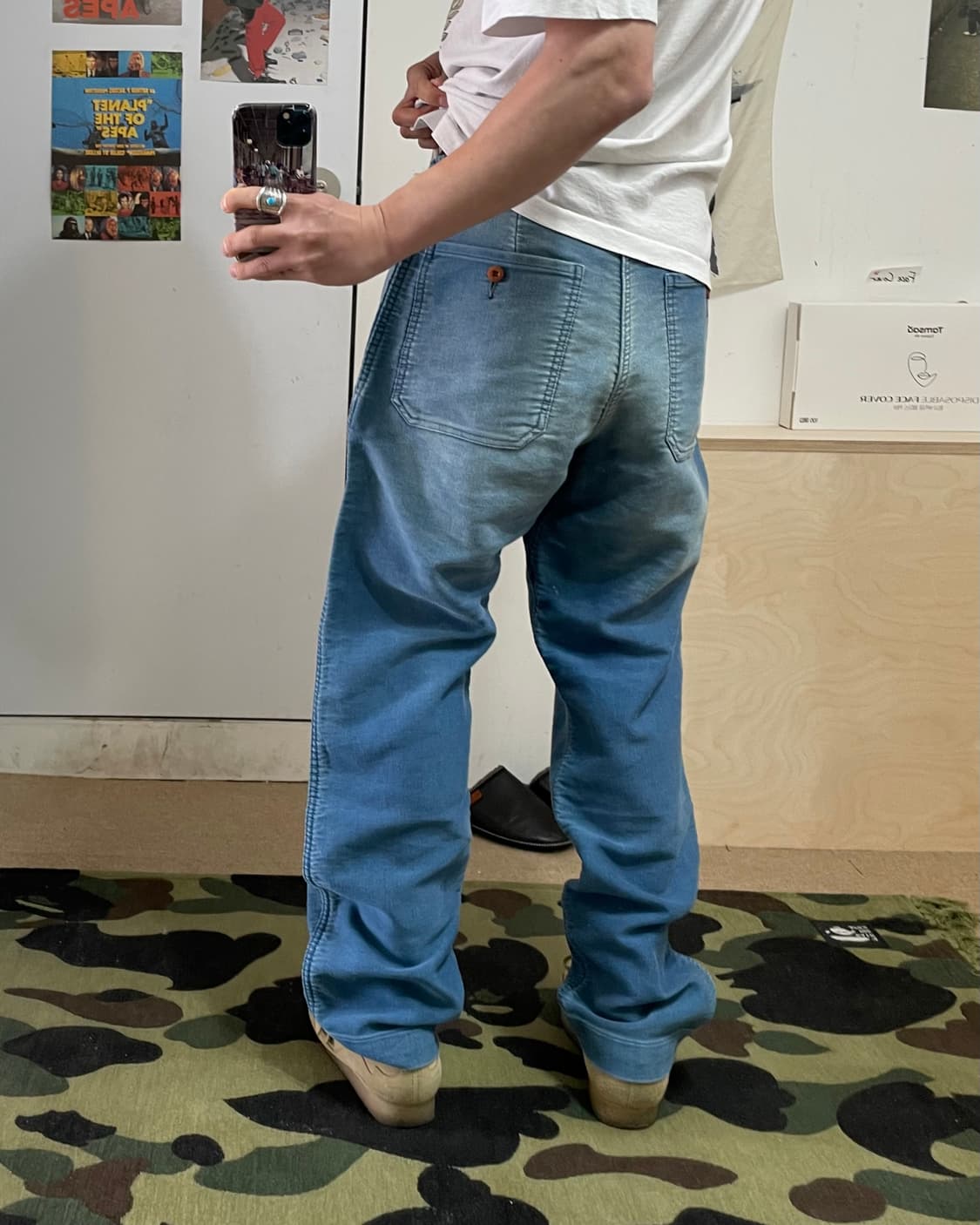 비즈빔 14ss 몰스킨 패스토랄 팬츠 (1size) 상품이미지7