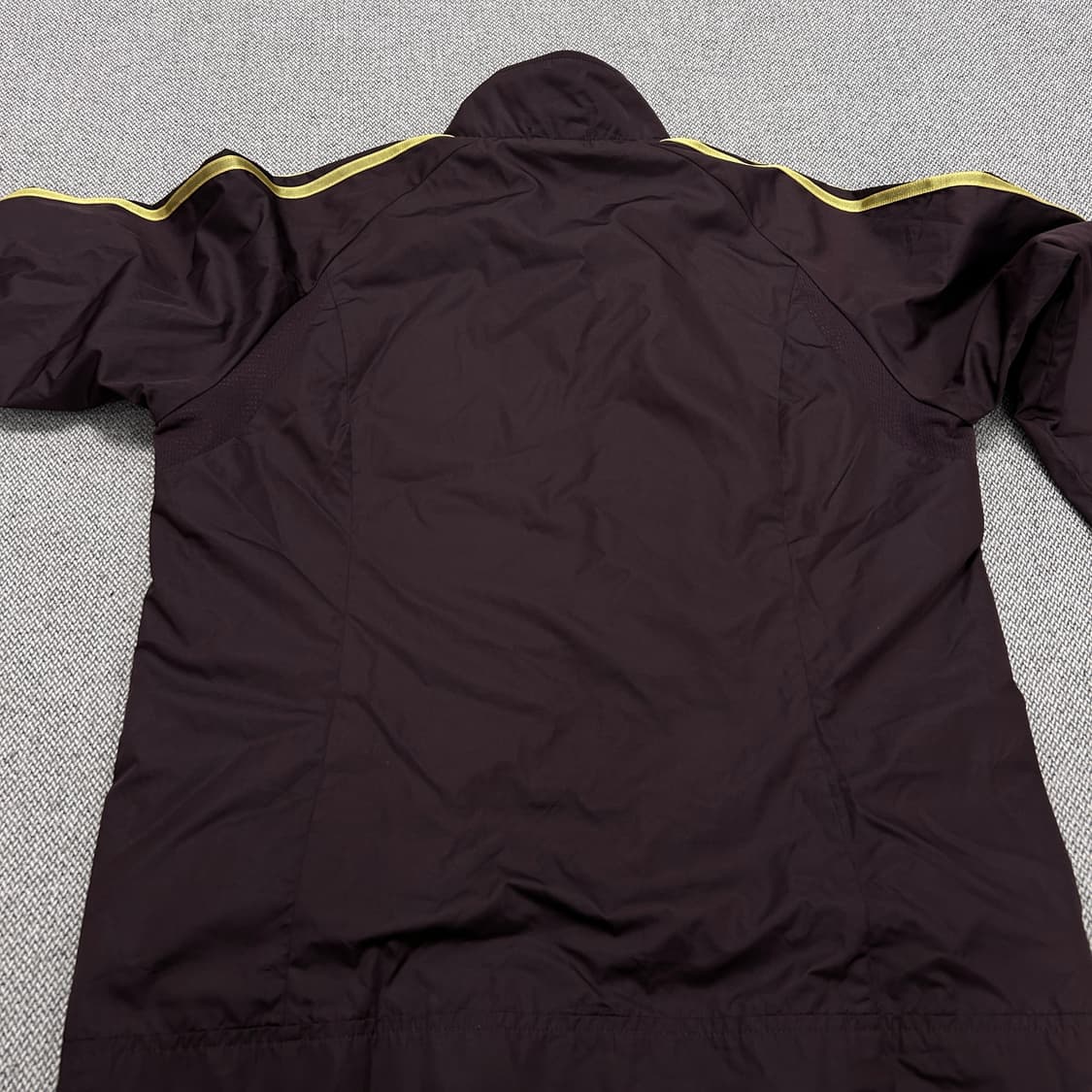 아디다스 우먼스 브라운 골드 삼선 바람막이(L) 상품이미지6