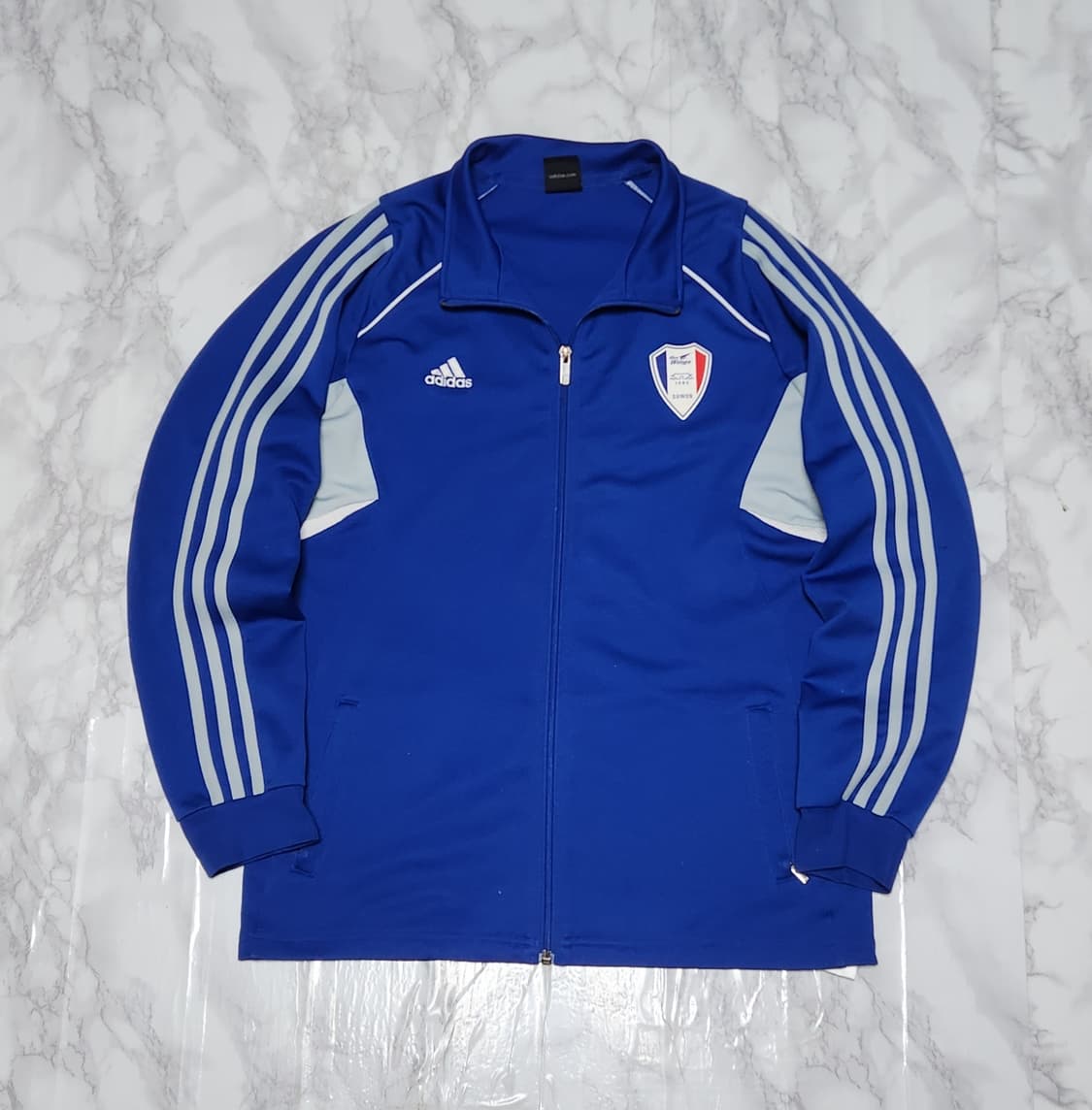 아디다스 수원삼성 12-13 트랙탑 트레이닝 져지 자켓 상품이미지2