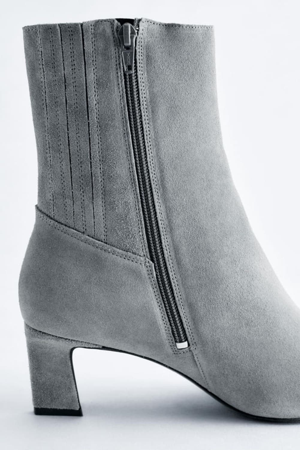 [38] 앤아더스토리즈 스웨이드 앵클 부츠 / 그레이 상품이미지2