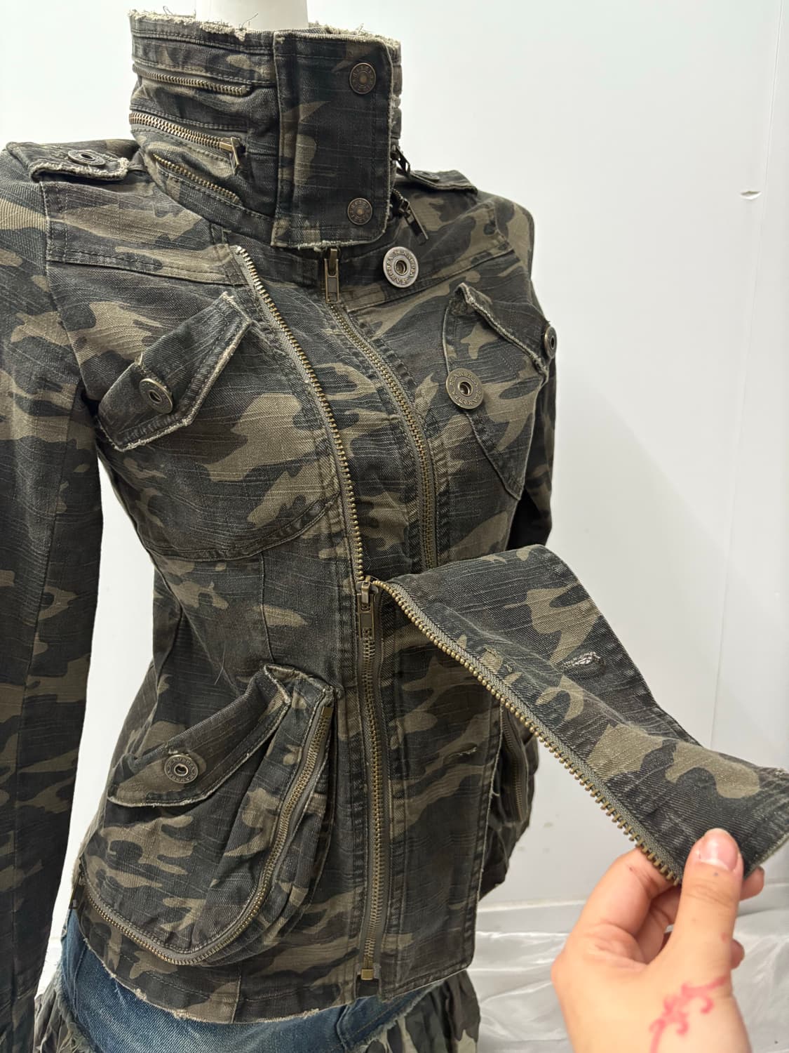 Dia 카모 자켓 상품이미지6