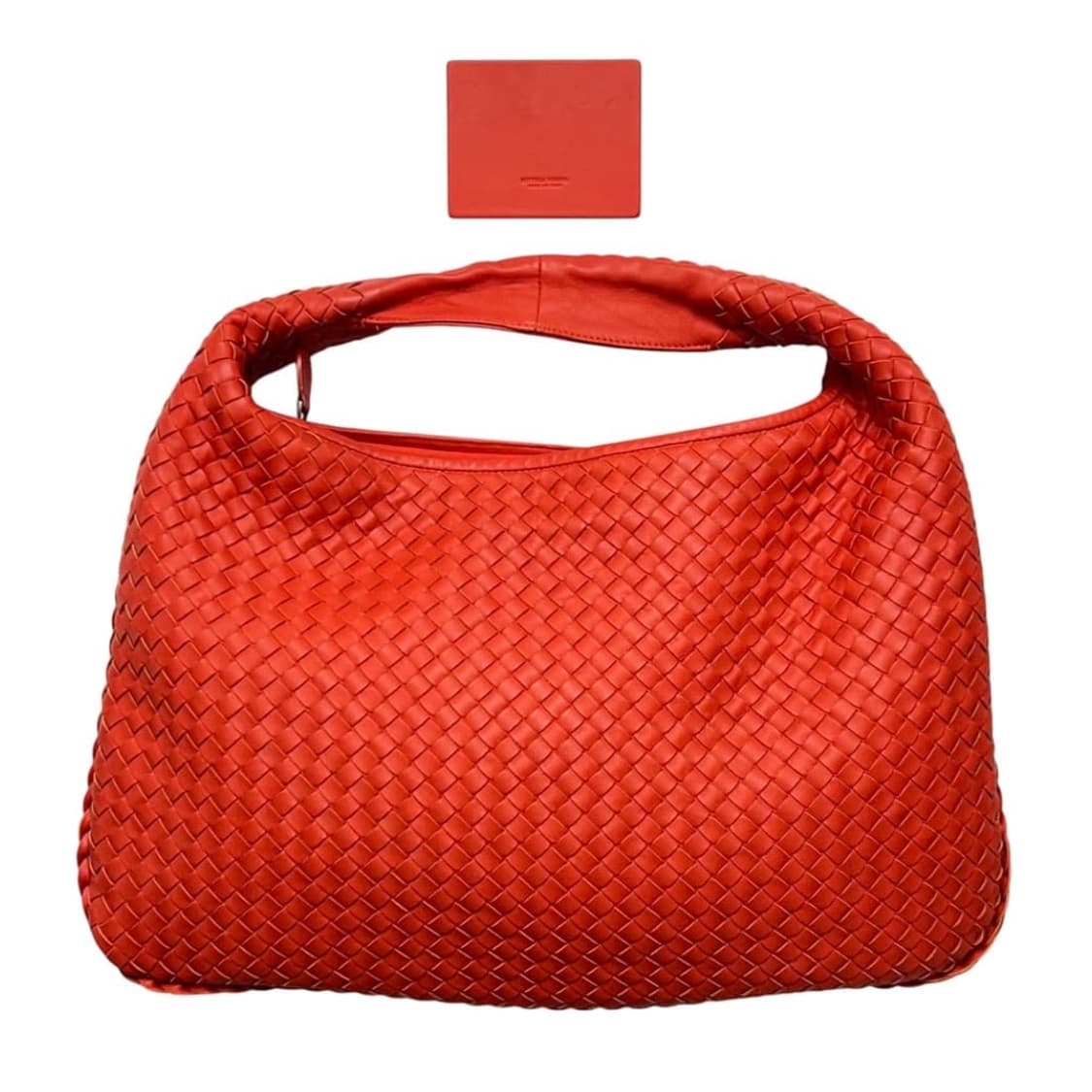 보테가베네타 호보백 빈티지 홉 레드 다홍색 상품이미지1