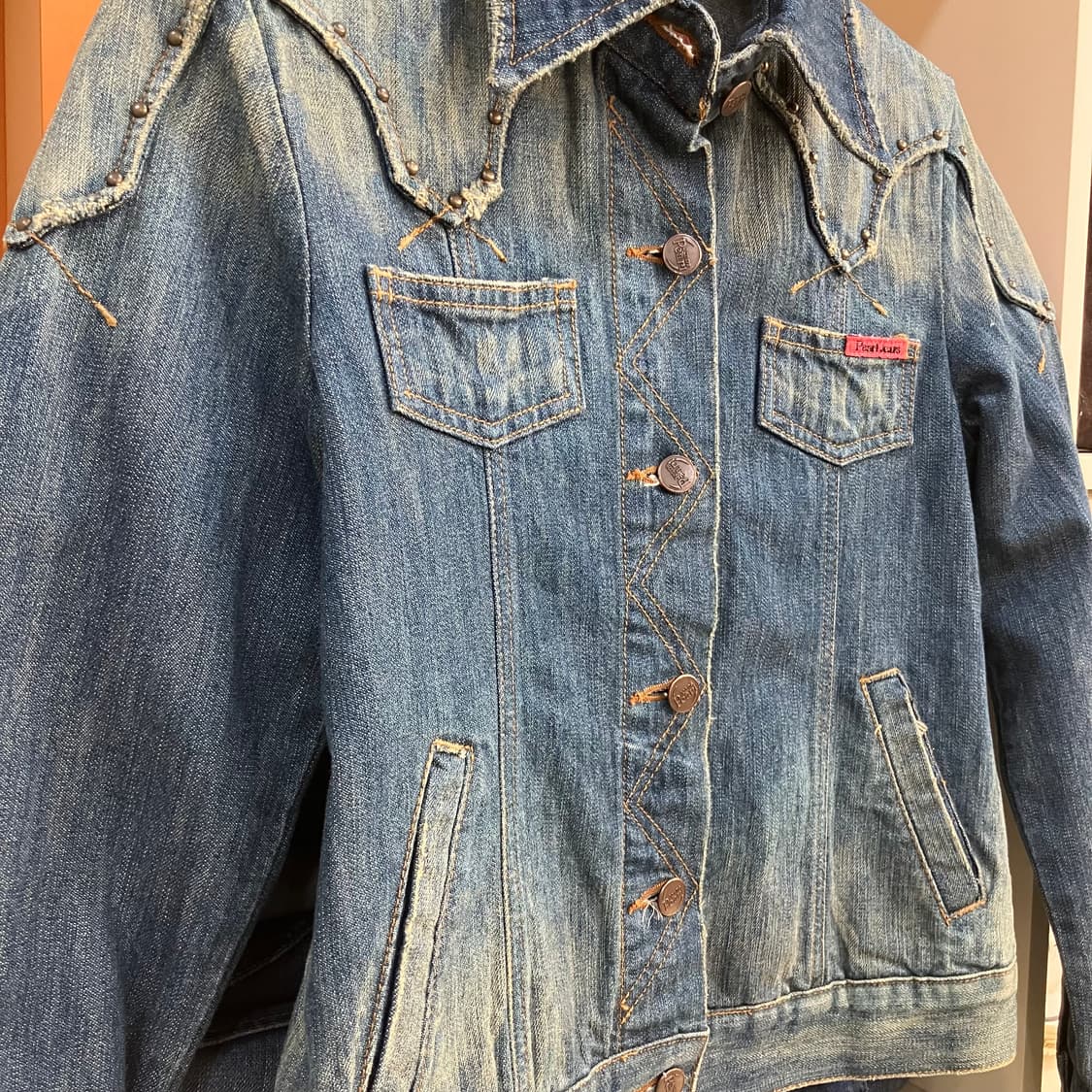 Pearl Jeans 데님 자켓 M 상품이미지5