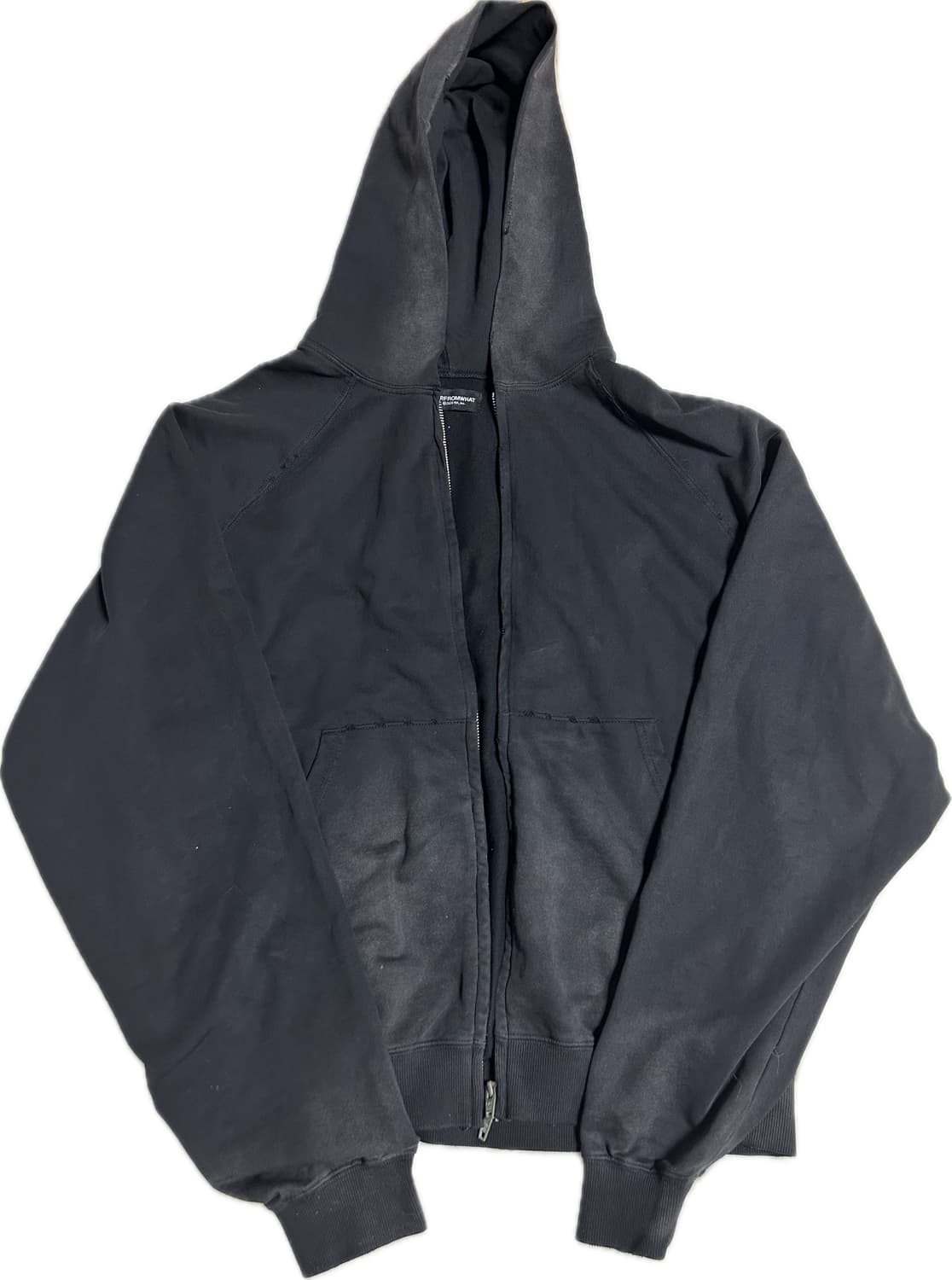 파아카이브 파프롬왓 워시드 후드집업 2사이즈 상품이미지1