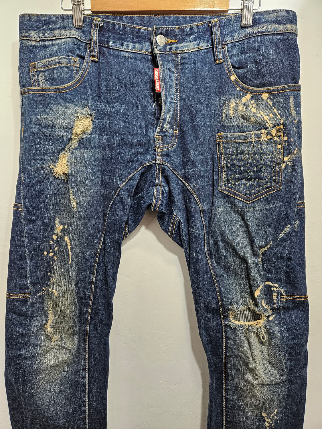 디스퀘어드2 워싱 데님팬츠 50 상품이미지7