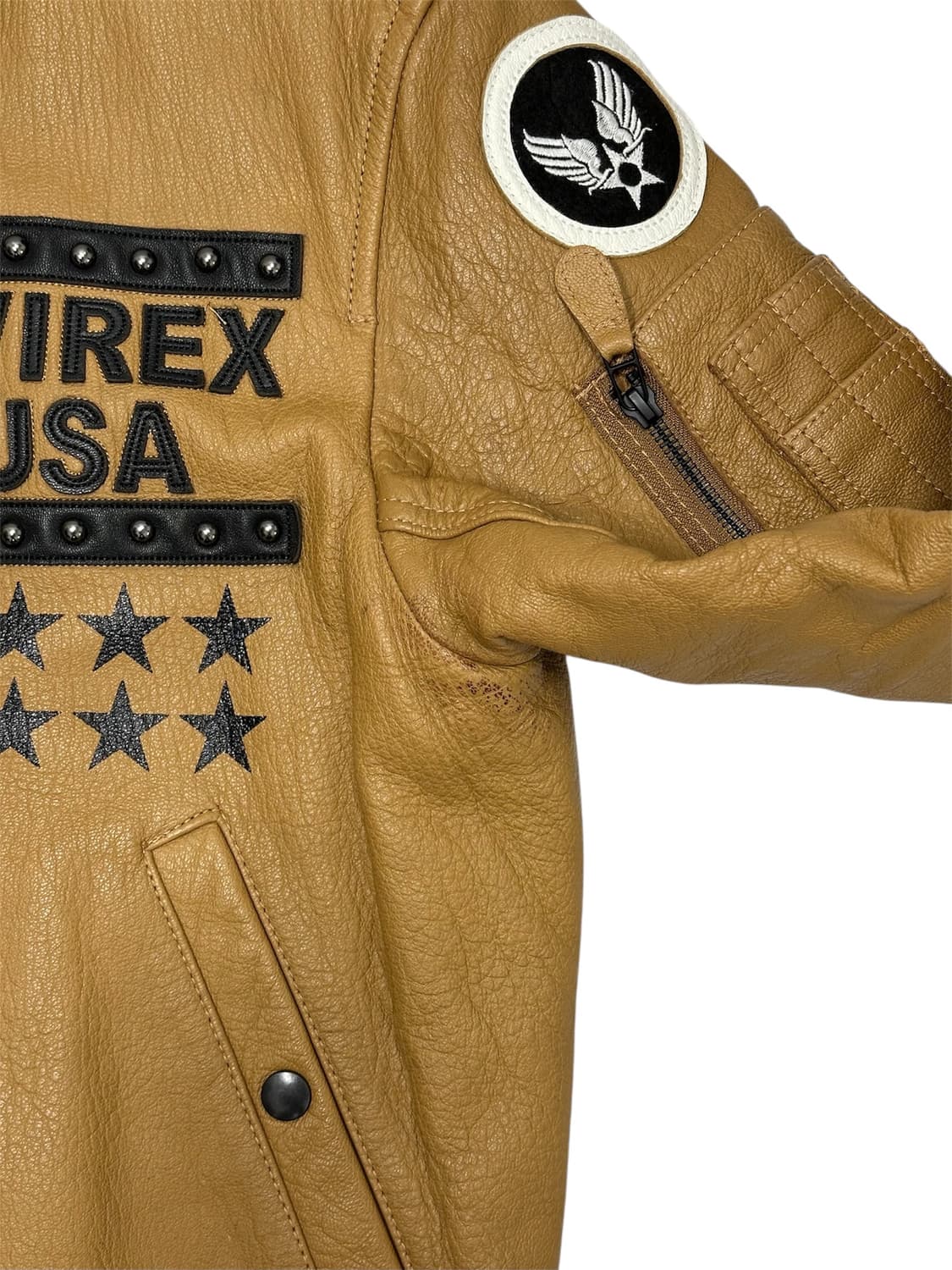 Avirex USA Flight Leather Jacket 상품이미지9