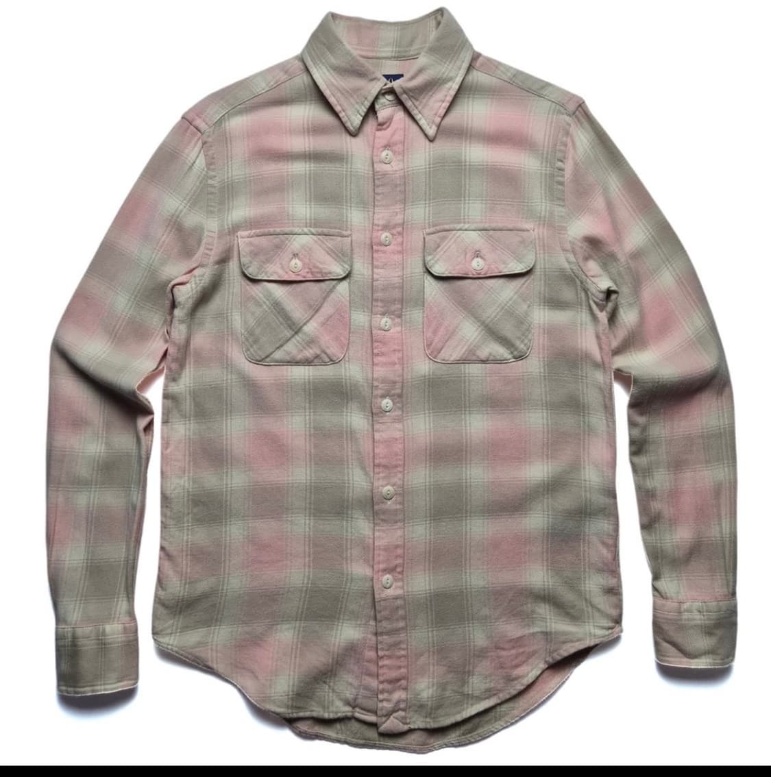 빈티지 폴로 체크셔츠 난방 상품이미지1