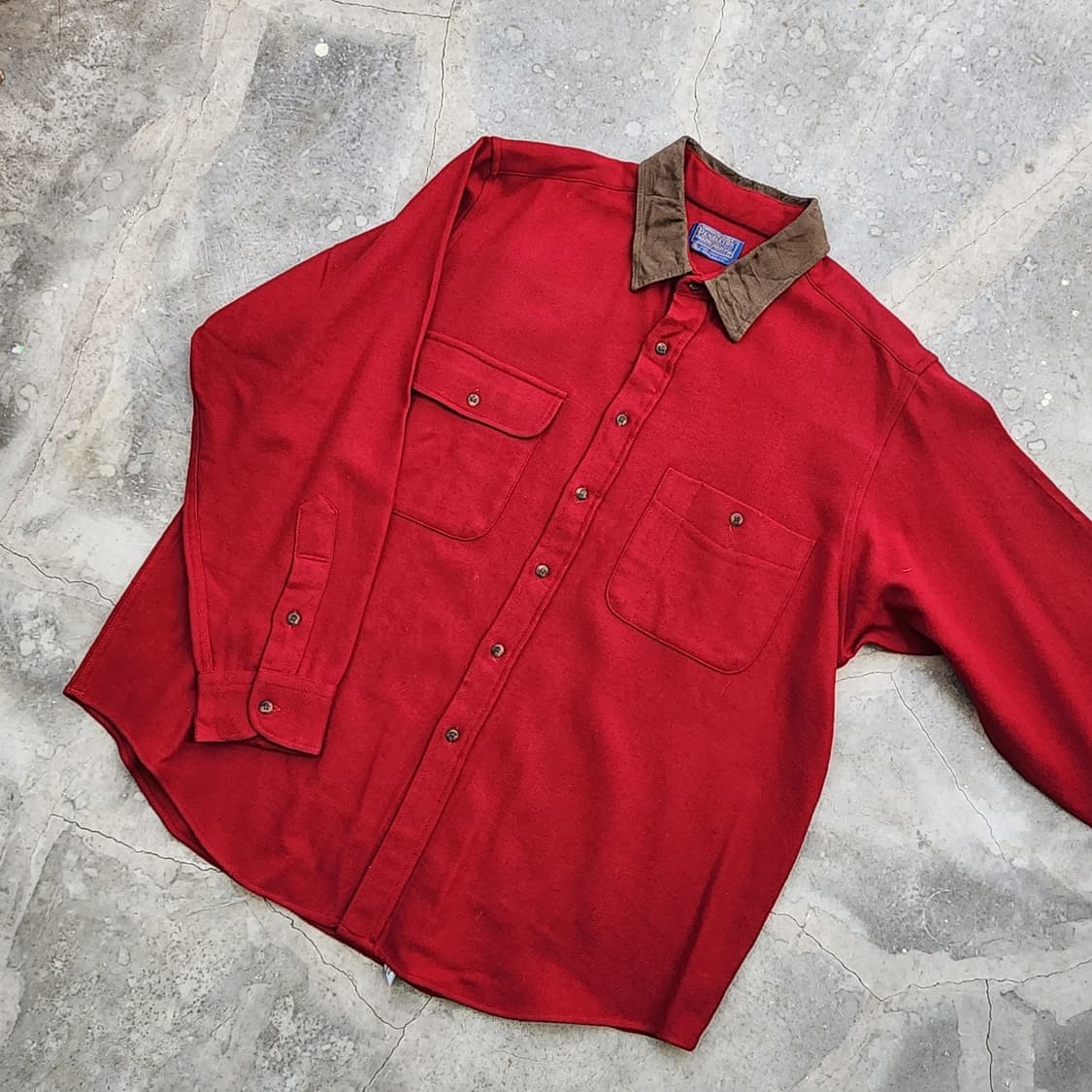 펜들턴 스웨이드 카라 럼버 셔츠 자켓 USA 상품이미지4