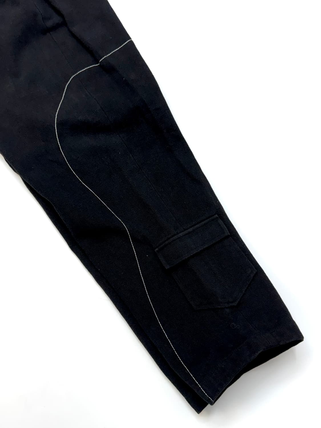 Matin kim 마뗑킴 블랙컬러 블록 코튼 트라우저 상품이미지7