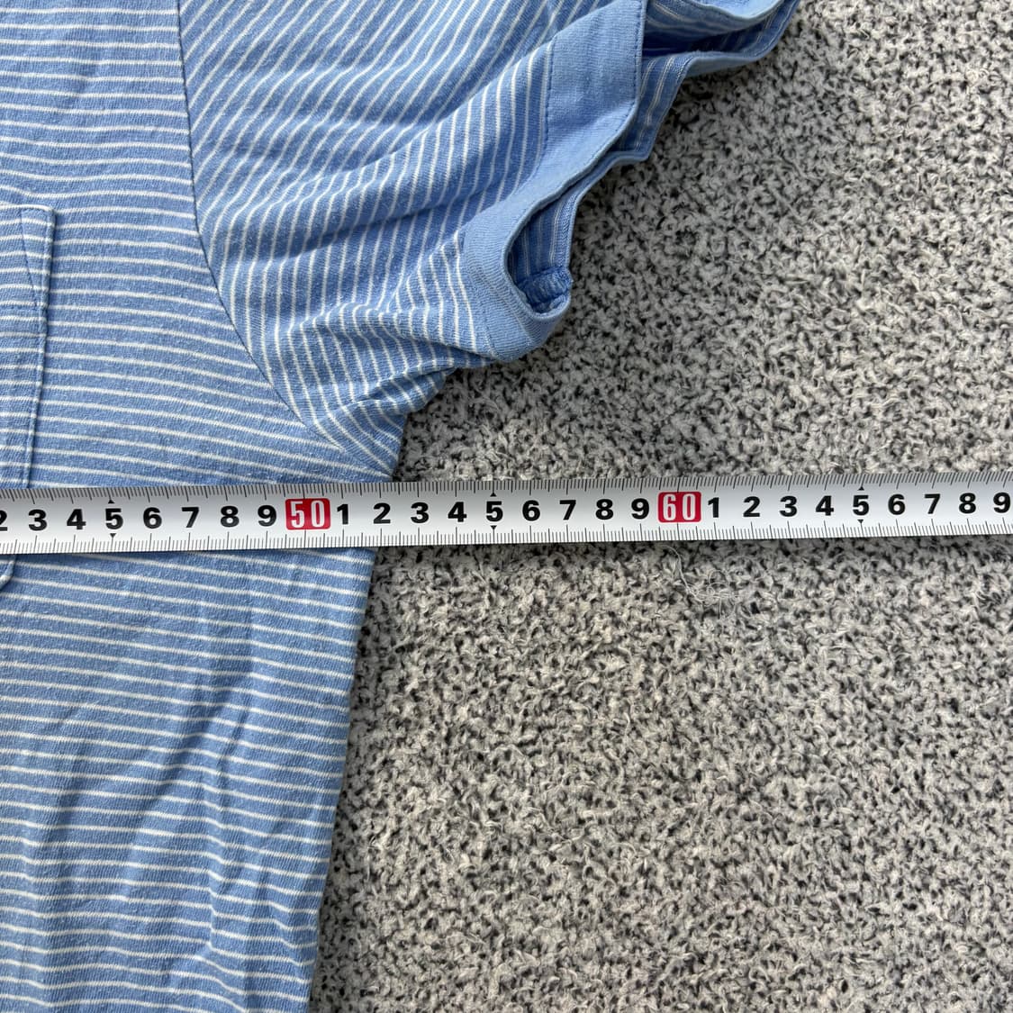 실측 빈폴 스트라이프 반팔티 카라티 0305J 상품이미지5