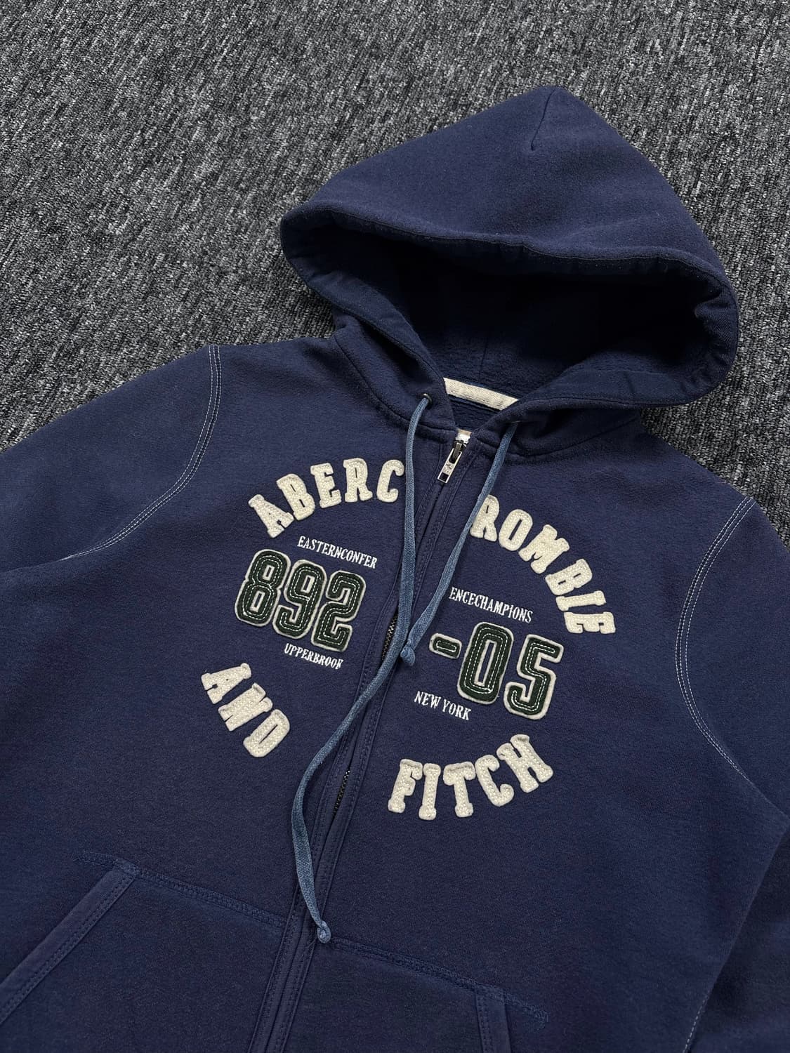 아베크롬비 네이비 후드집업 상품이미지4