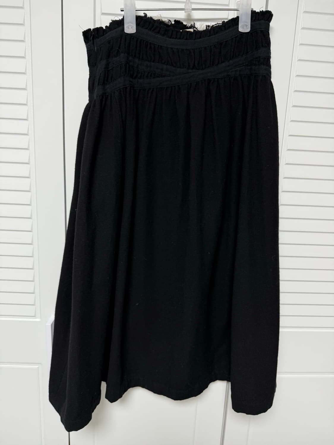 꼼데가르송 트리콧 울 비즈 스커트 상품이미지3