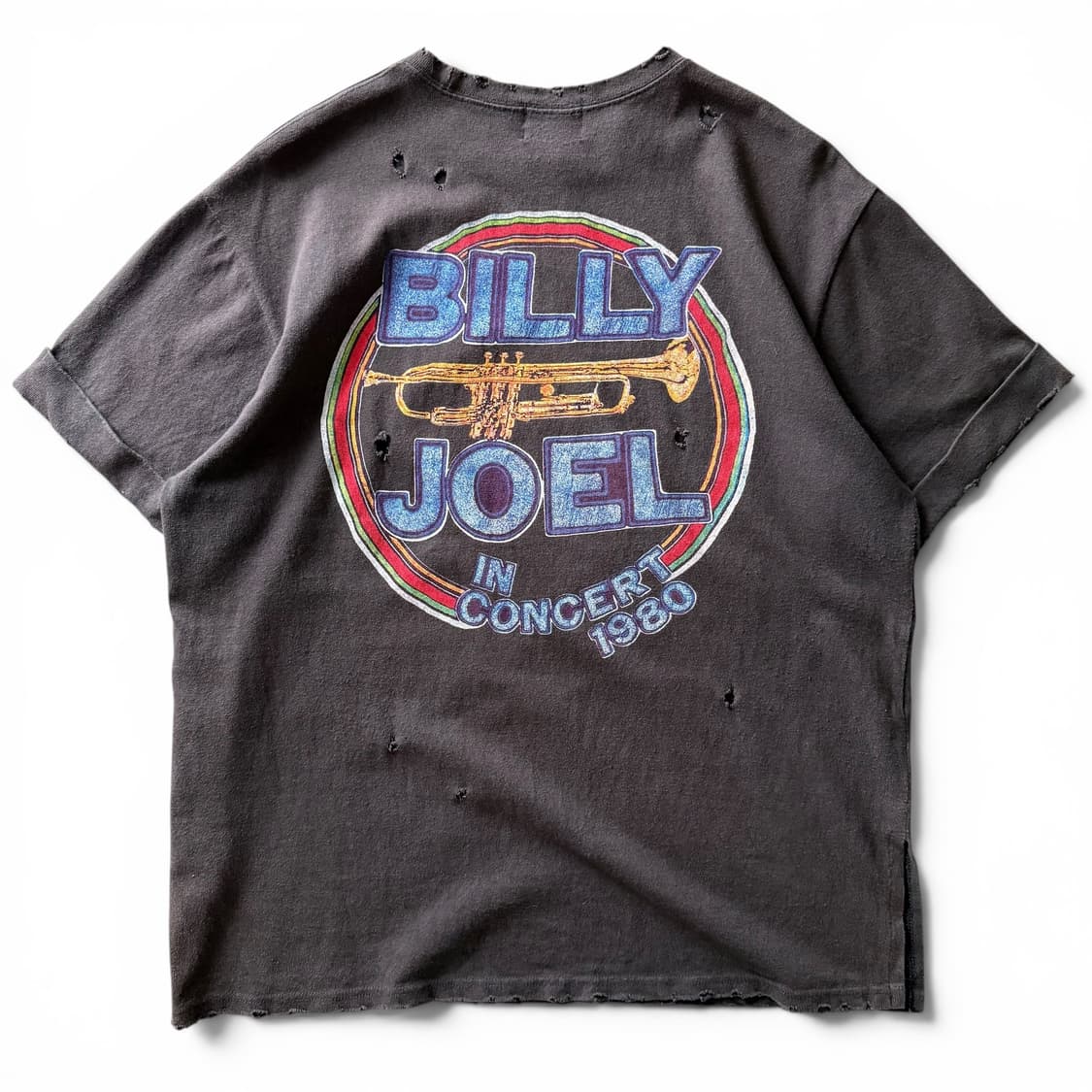 Billy Joel Live 1980 Distressed T-Shirt 상품이미지2