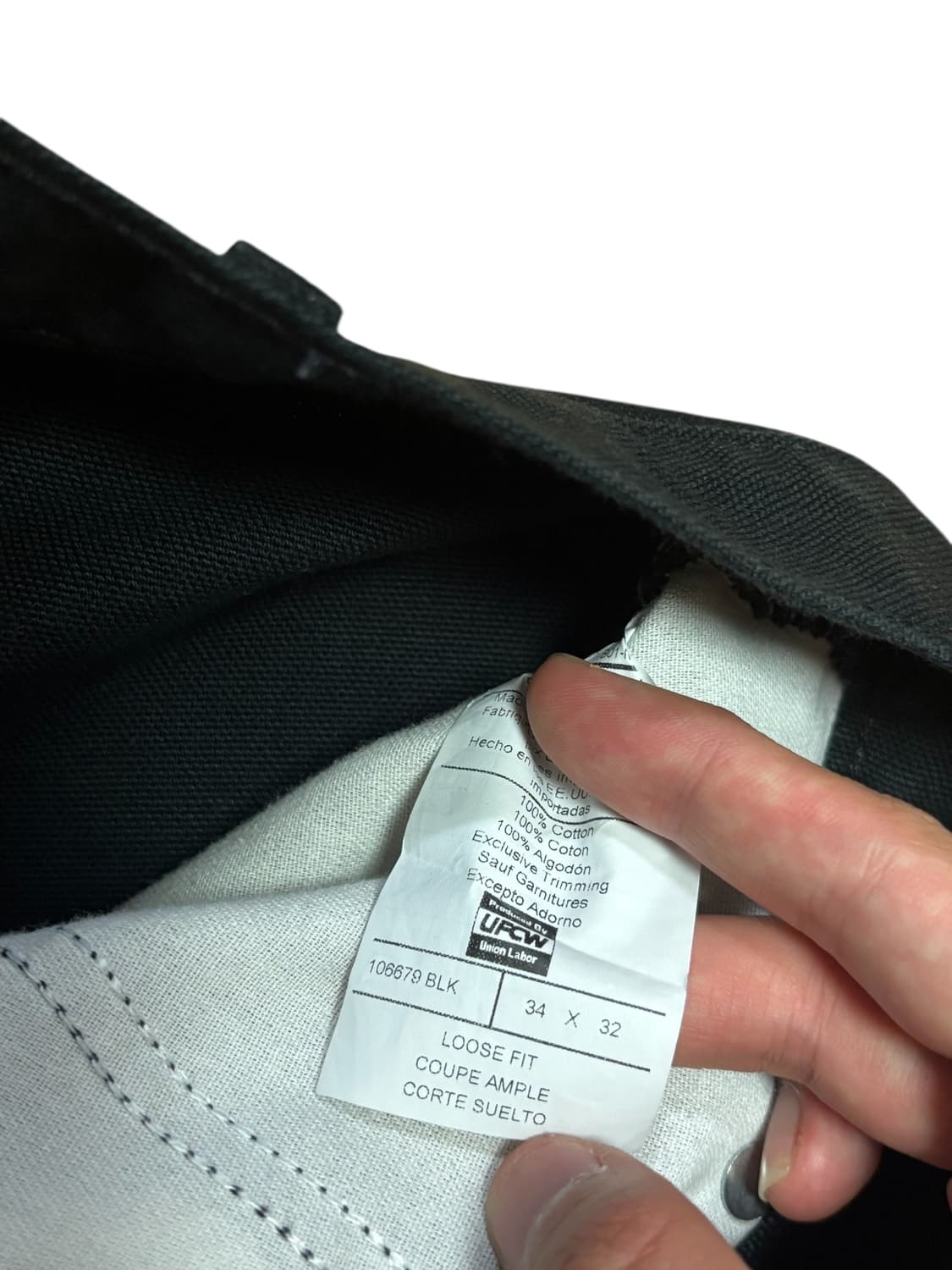 칼하트 더블니 카펜터 워크팬츠 상품이미지6