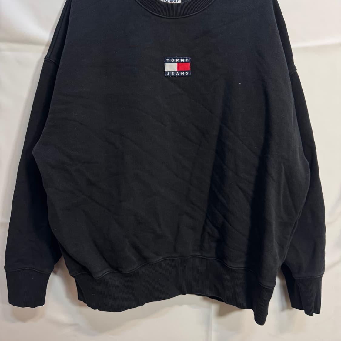 타미 진스 플래그 라운드 맨투맨 상품이미지3