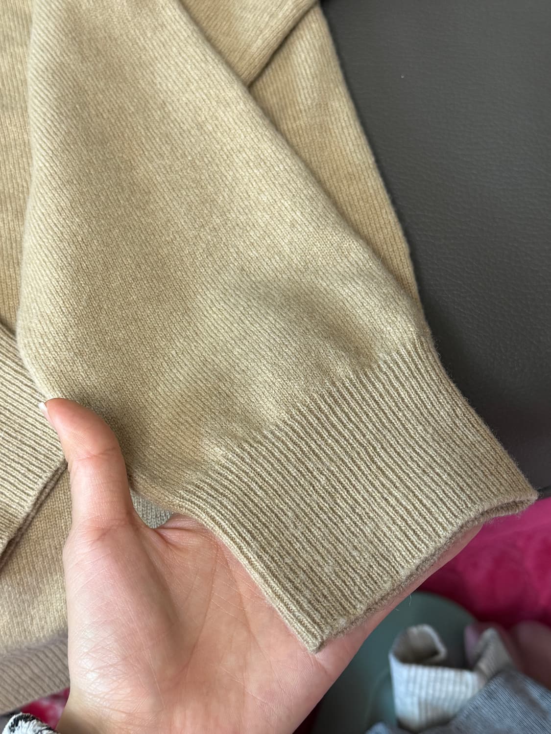 꼼데가르송 가디건 베이지 상품이미지6