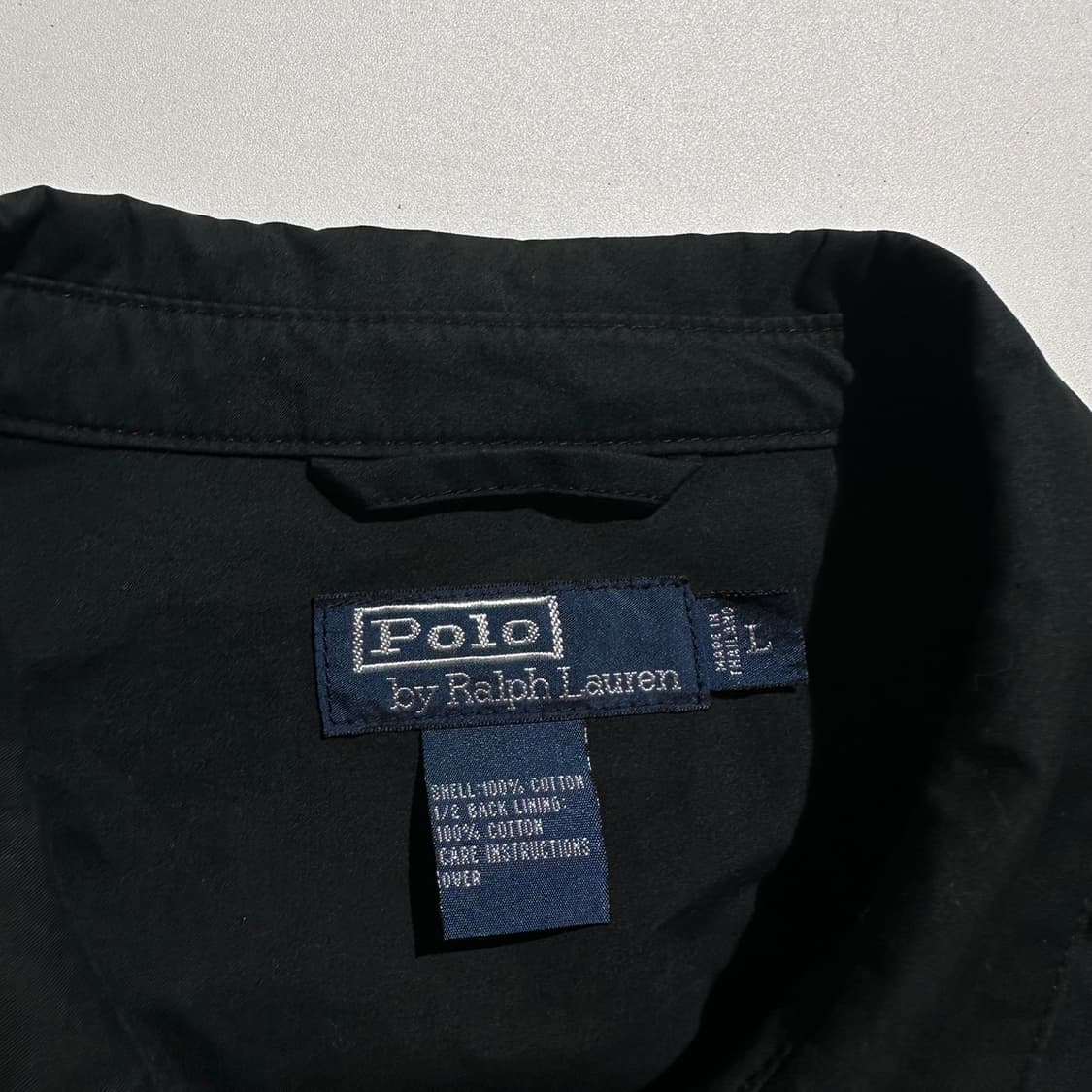 폴로 랄프로렌 포니로고 스윙톱 자켓 블랙  상품이미지4