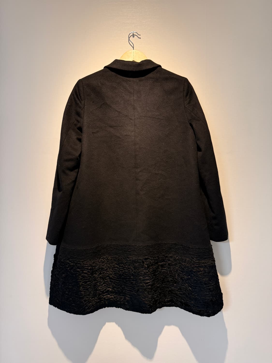 Studio Wool & Eco-Fur Coat 상품이미지5