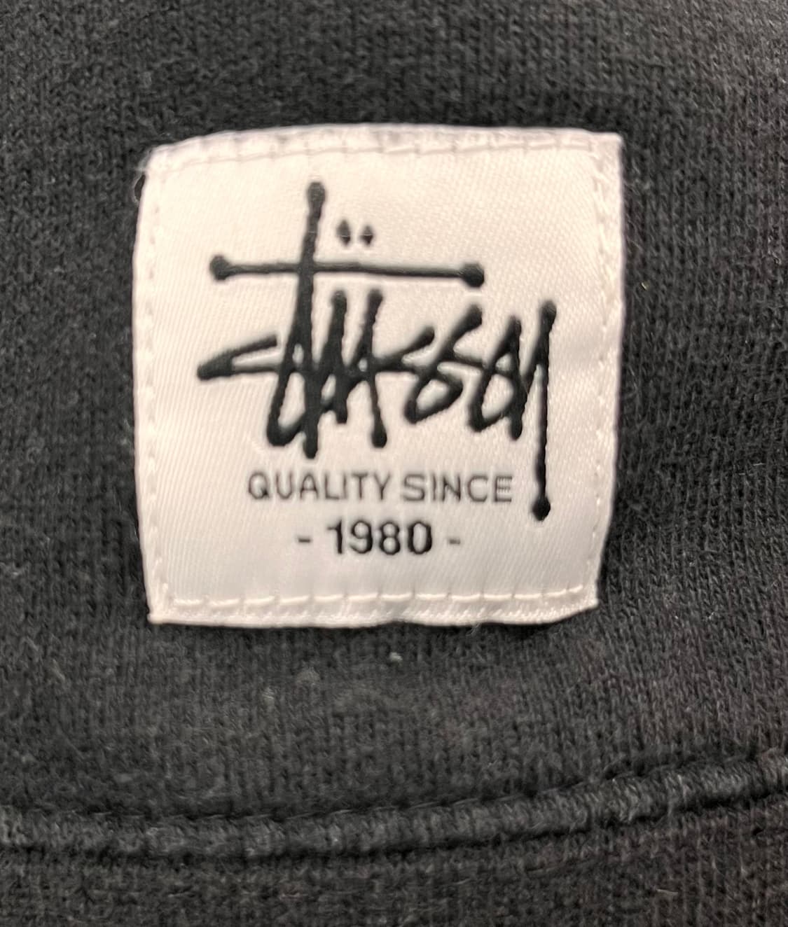 스투시 블랙 로고 후드티 XL 상품이미지4