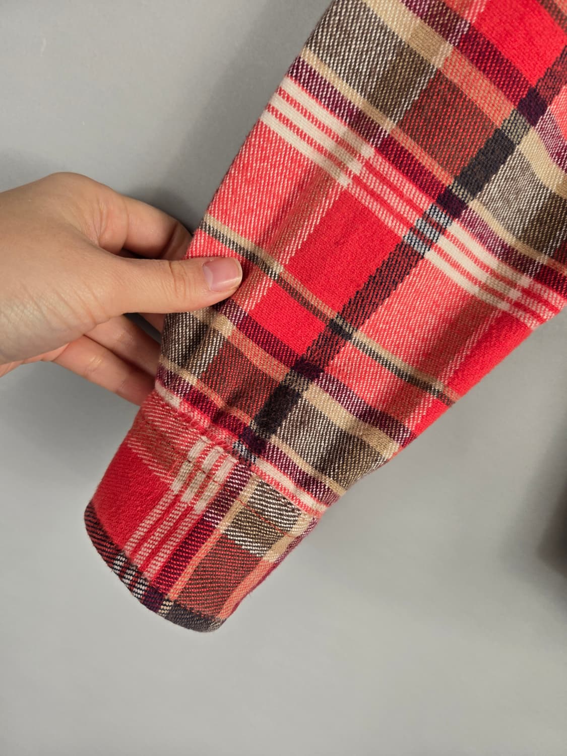 [무료배송]리바이스 M 남성 플란넬 체크 셔츠 상품이미지4