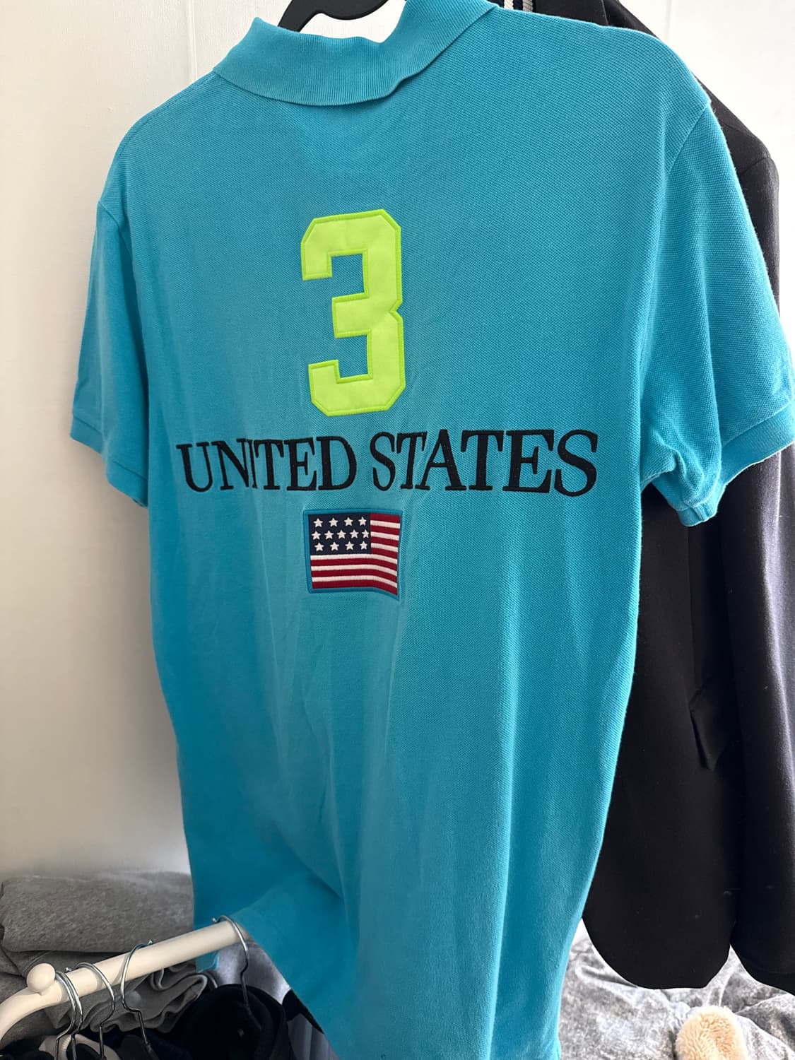 폴로 랄프로렌 빅포니 USA 반팔 카라 M 상품이미지2