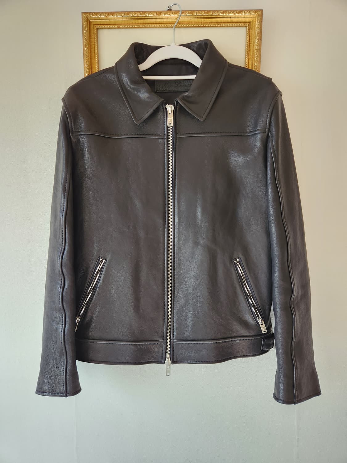 느와르 라르메스 jk8 가죽자켓 46사이즈 상품이미지1