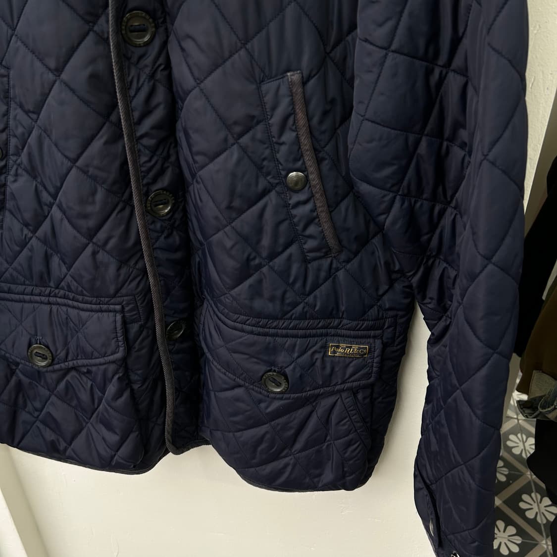 15271 - 폴로 랄프로렌 넥 코듀로이 퀄팅 자켓 상품이미지5