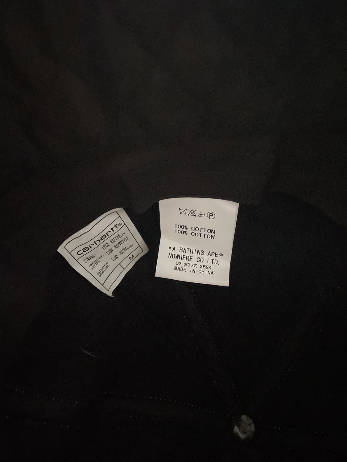 베이프 x 칼하트 모자 상품이미지7