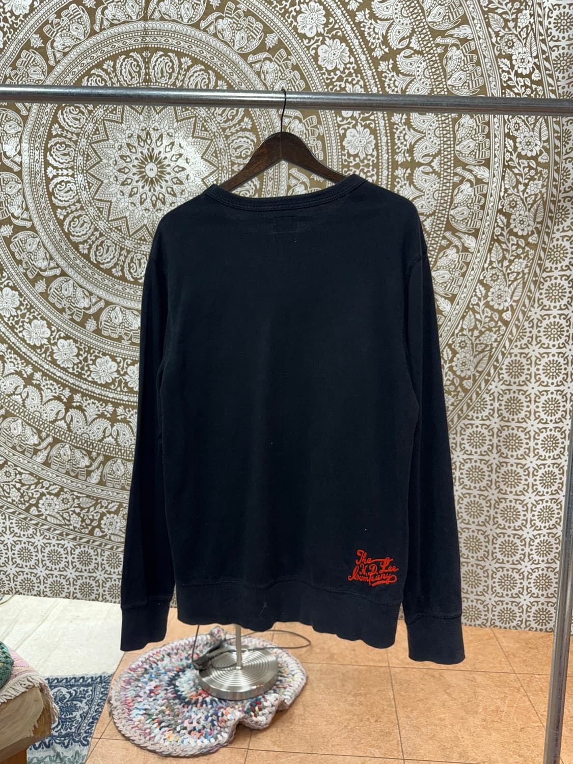 Lee 리 빈티지 레터링 자수 맨투맨  상품이미지6