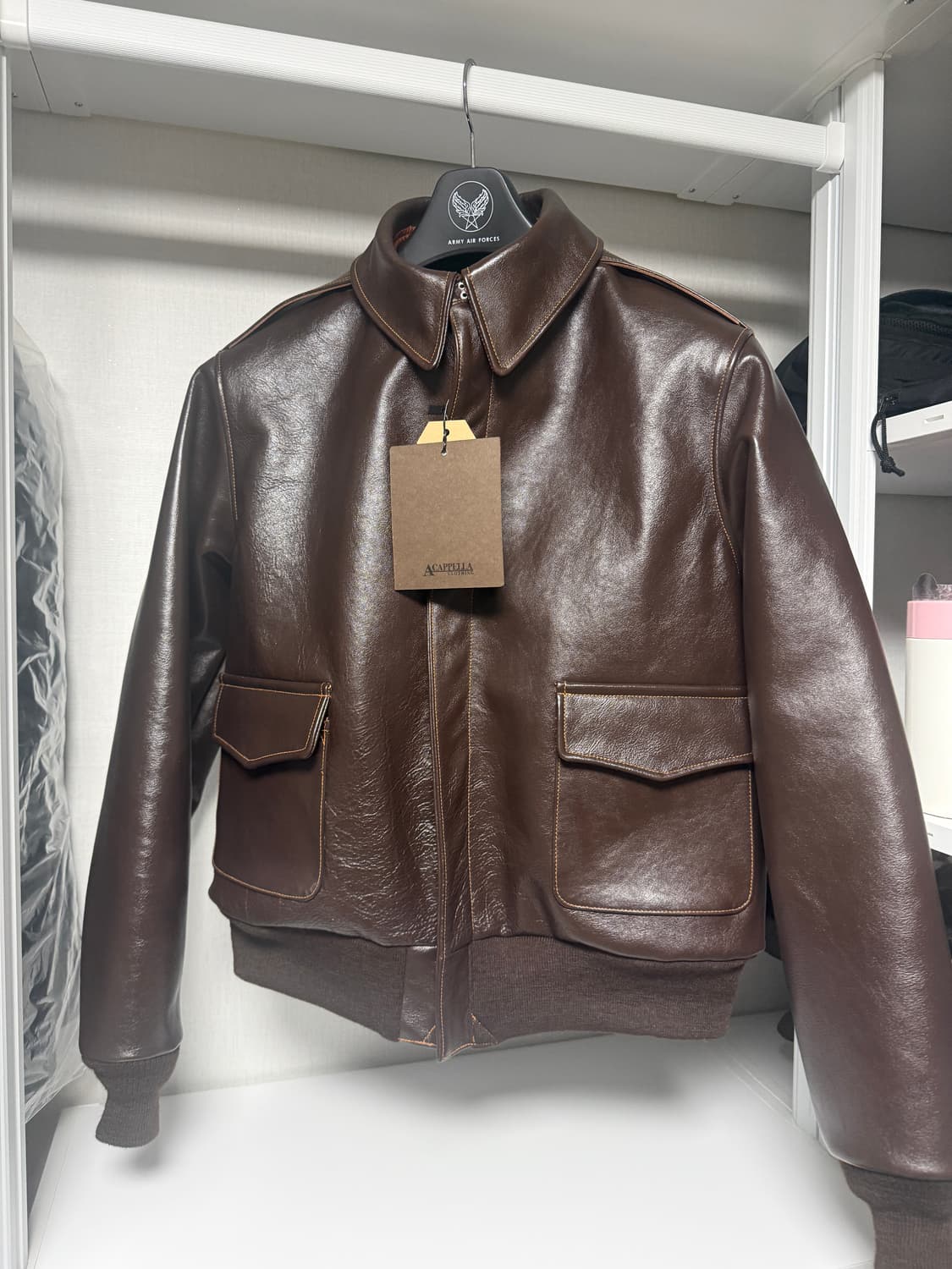 [42] 아카펠라클로딩 Lot.134 a2 자켓 브라운(신키) 상품이미지2