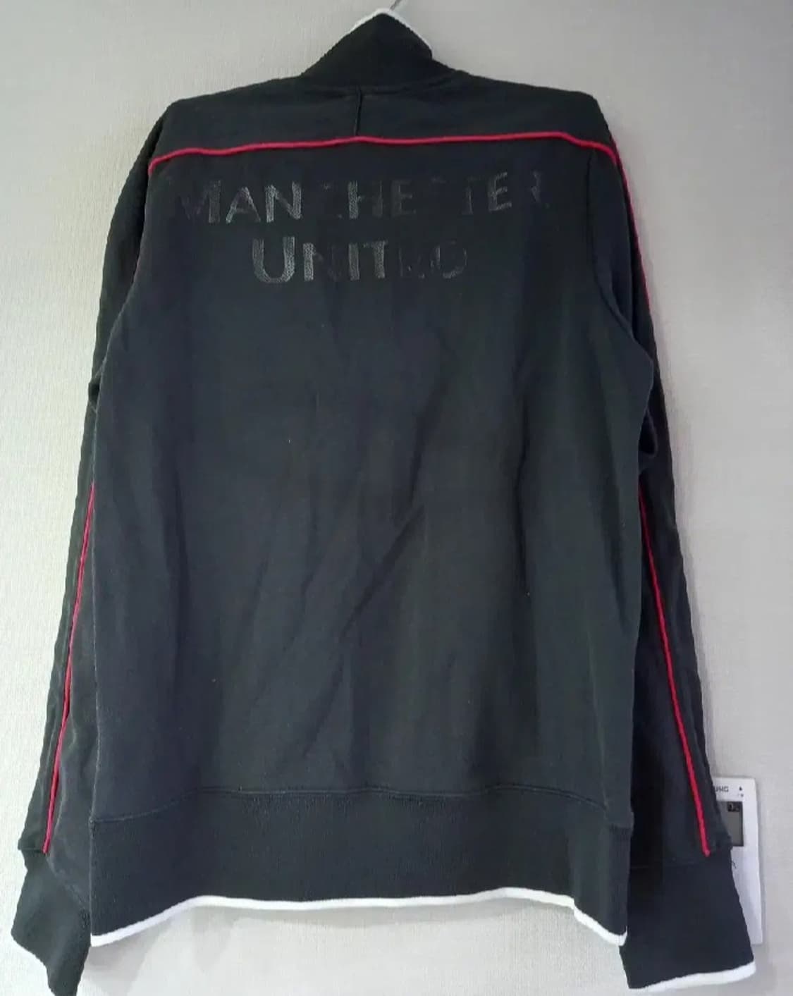 나이키 맨유 검빨 블랙 트랙탑 저지 져지집업 95/M 상품이미지3