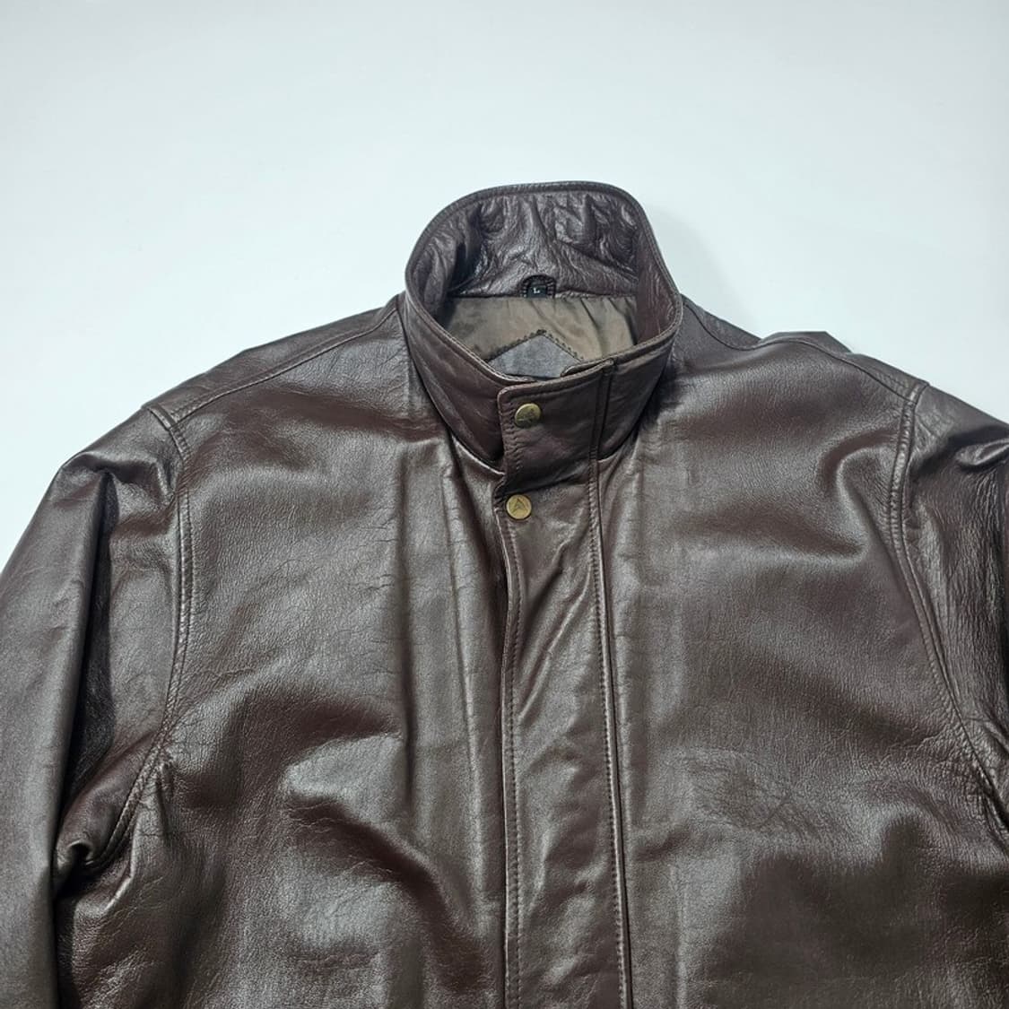 WIND ARMOR 빈티지 양가죽 자켓 L 상품이미지3