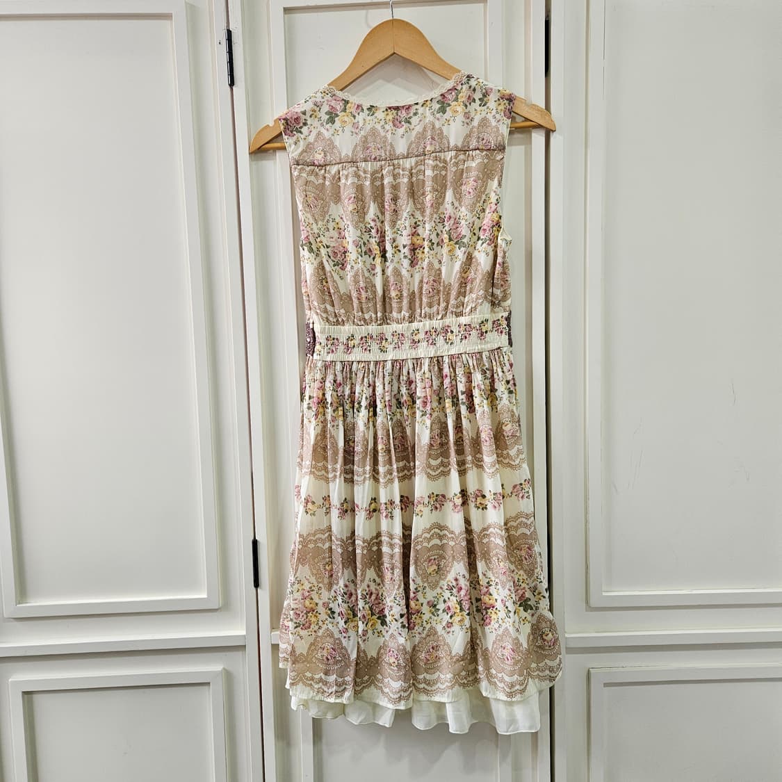 Axes Femme(엑시즈팜) 레이스 플라워 원피스 상품이미지7