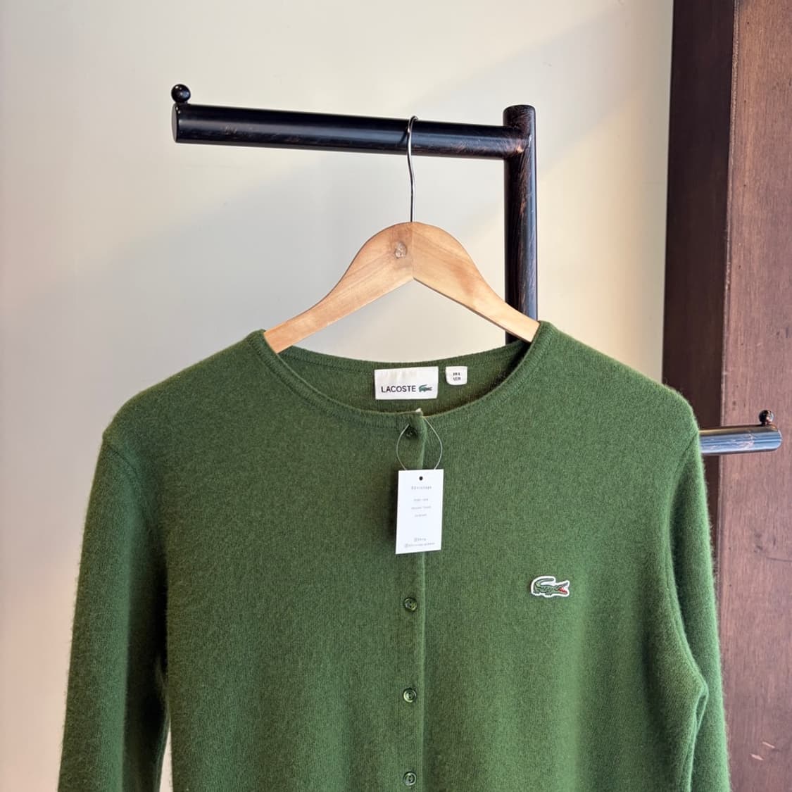 15524 - 라코스테 그린 울 가디건  상품이미지1