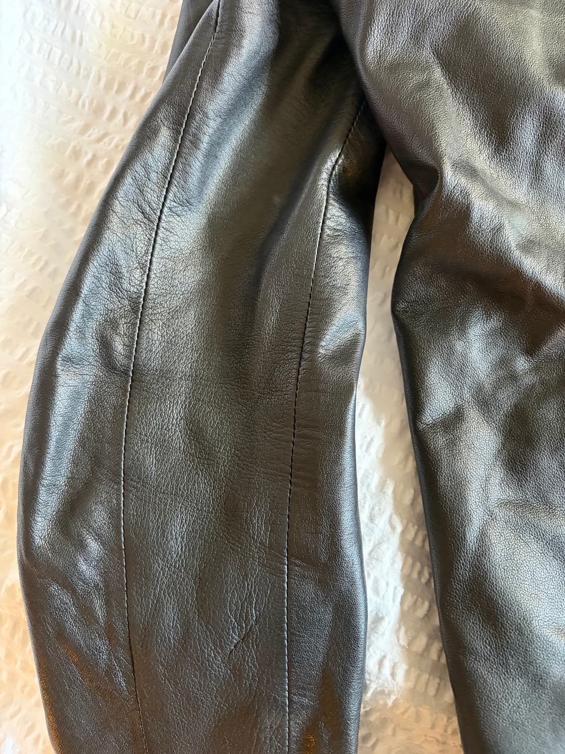 헬무트랭 램스킨 바이커 자켓 상품이미지3