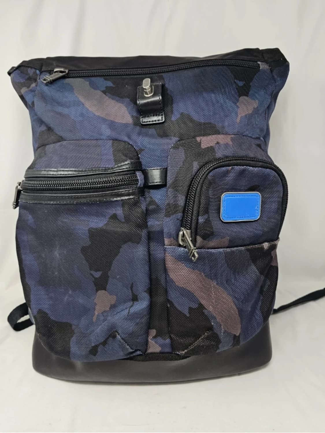투미 TUMI 롤탑 백팩 블루 카모 상품이미지3