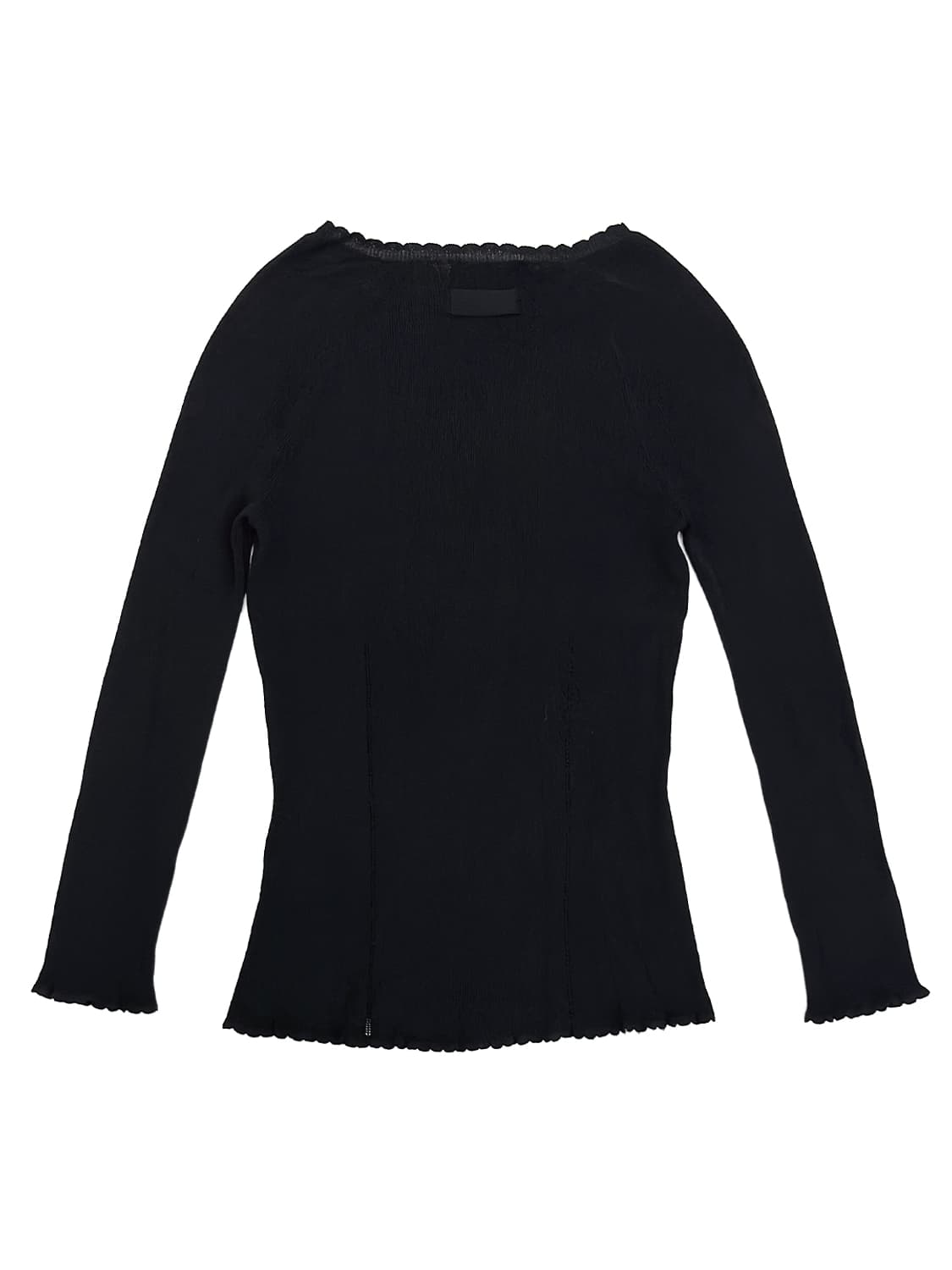 Dolce&Gabbana Scallop V-Neck Knit/ 40 상품이미지2